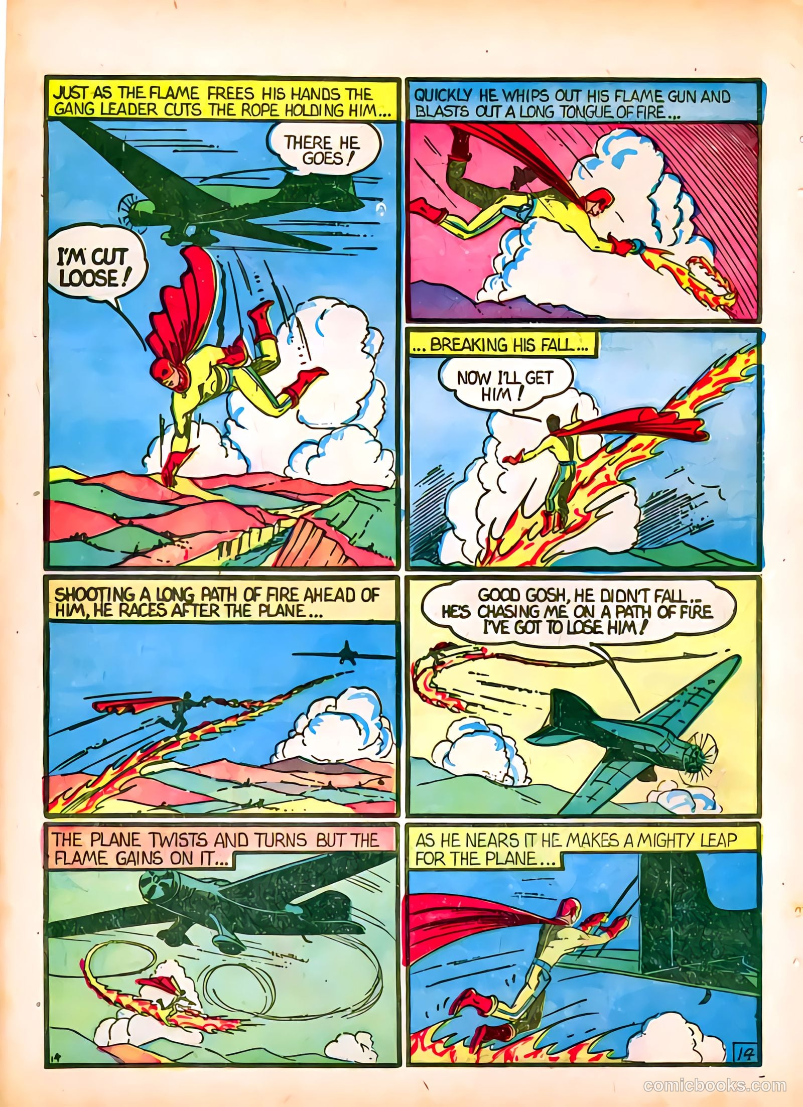 The Flame #3 (1940) — page 16 of 67