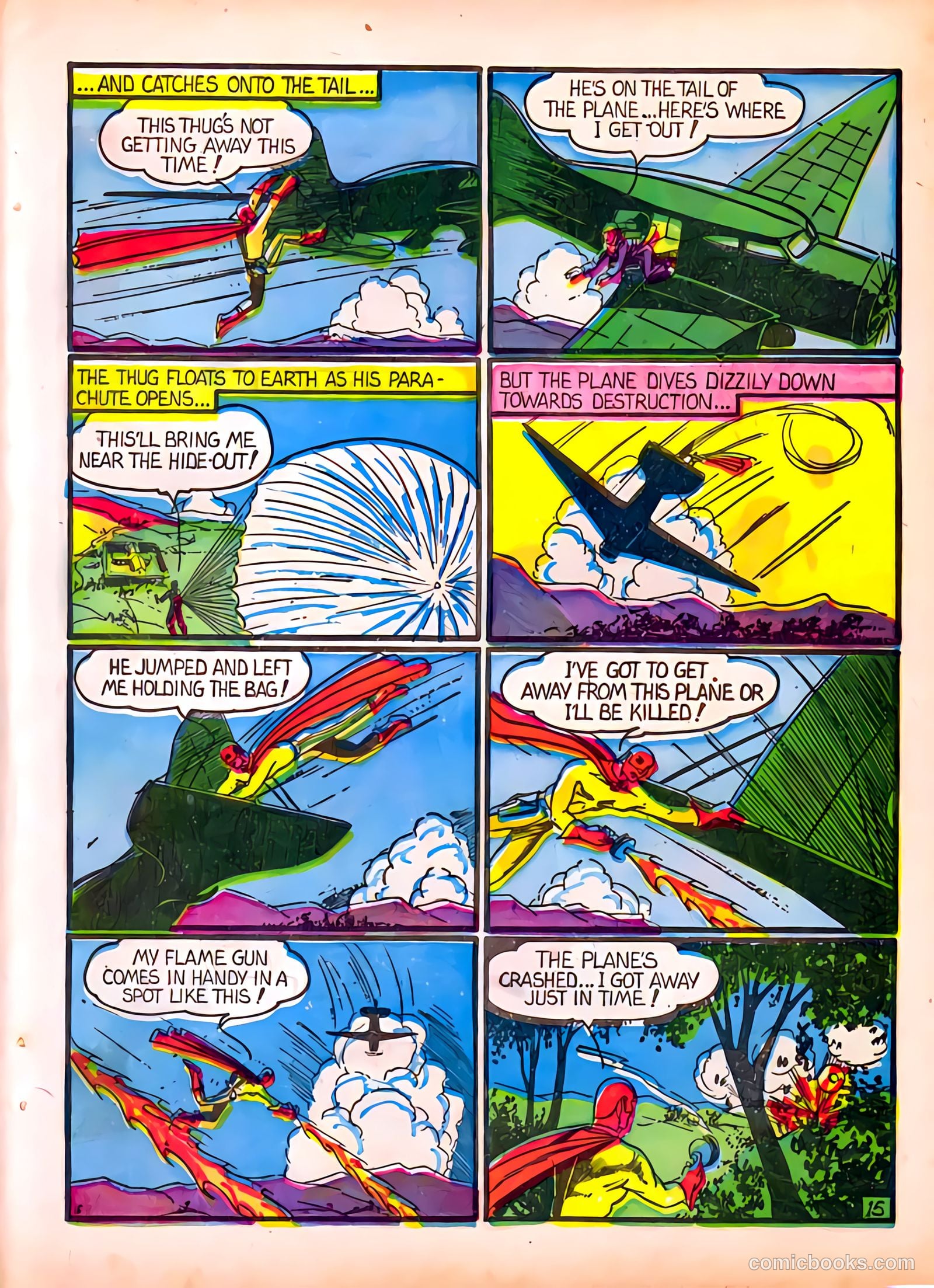 The Flame #3 (1940) — page 17 of 67
