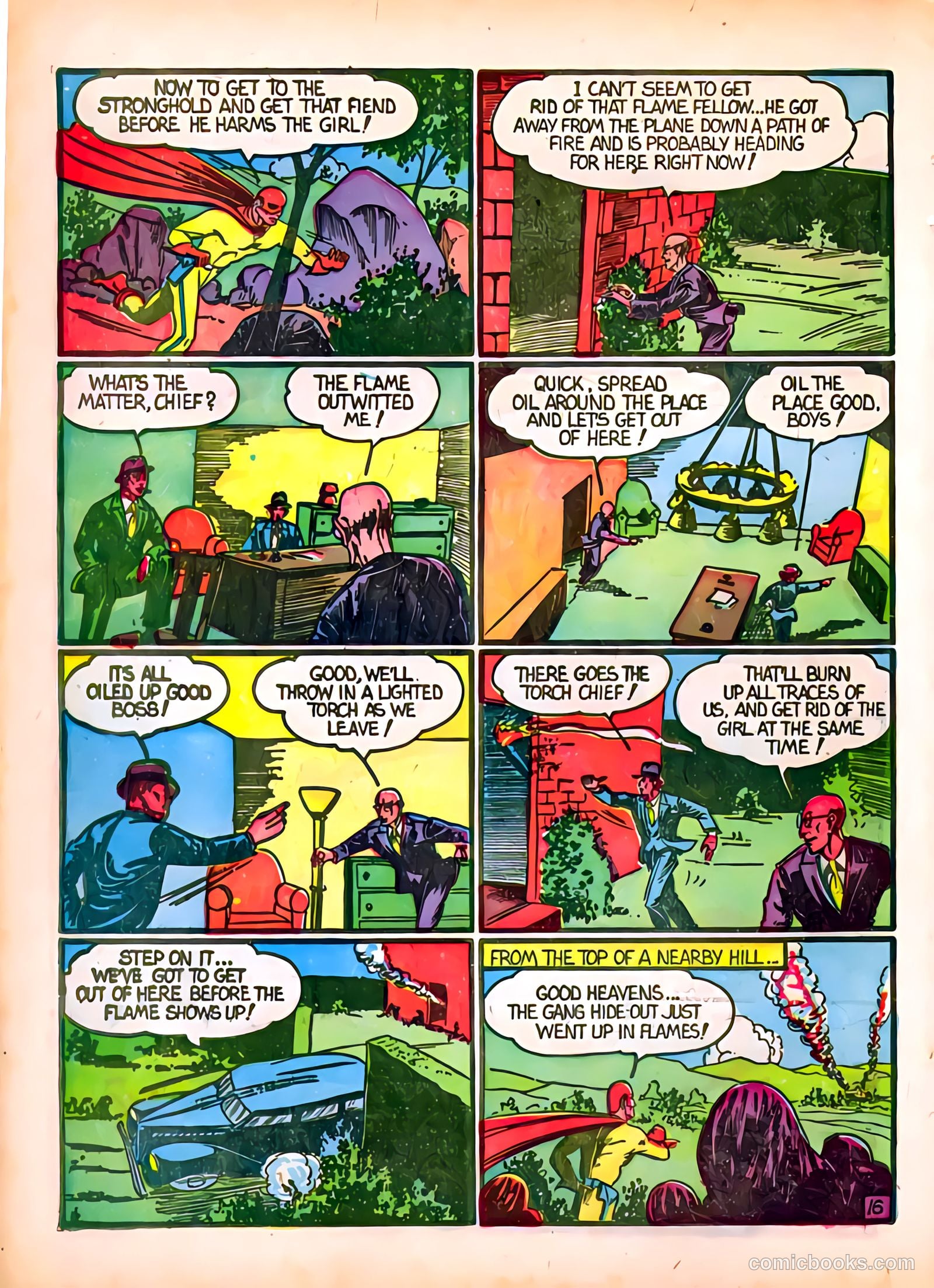 The Flame #3 (1940) — page 18 of 67