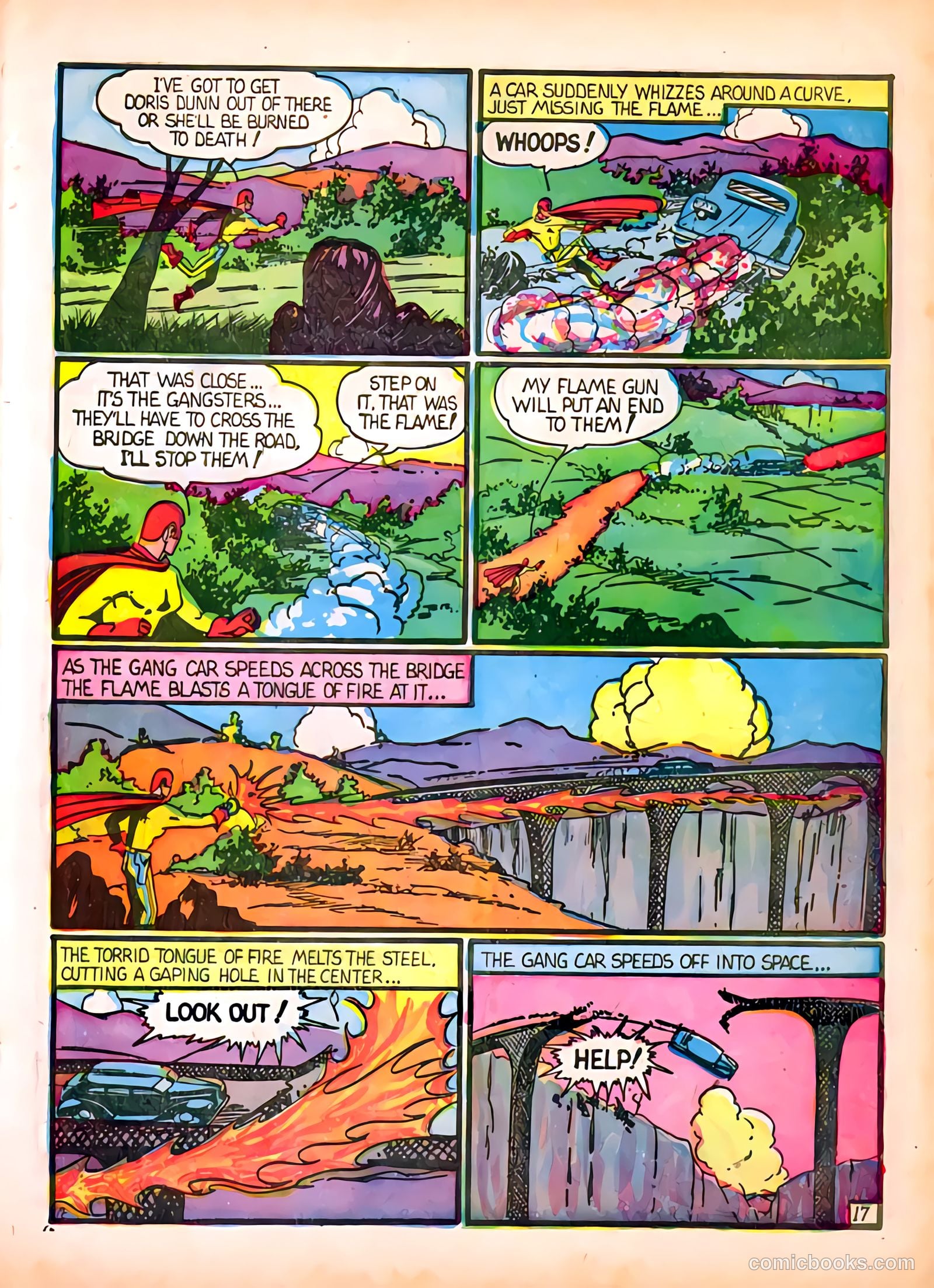 The Flame #3 (1940) — page 19 of 67