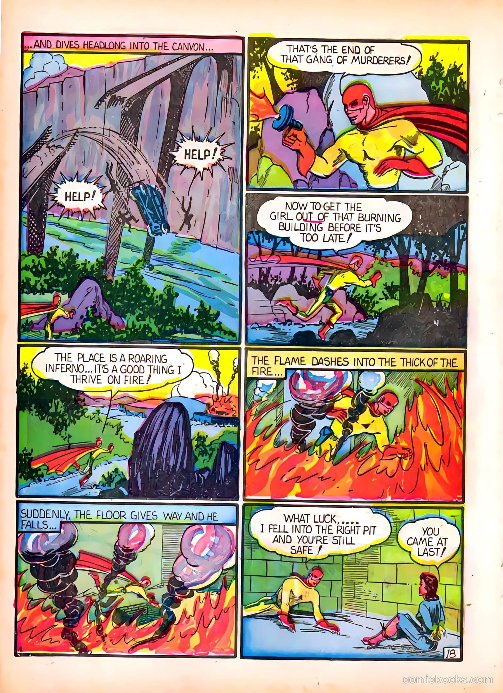 The Flame #3 (1940) — page 20 of 67