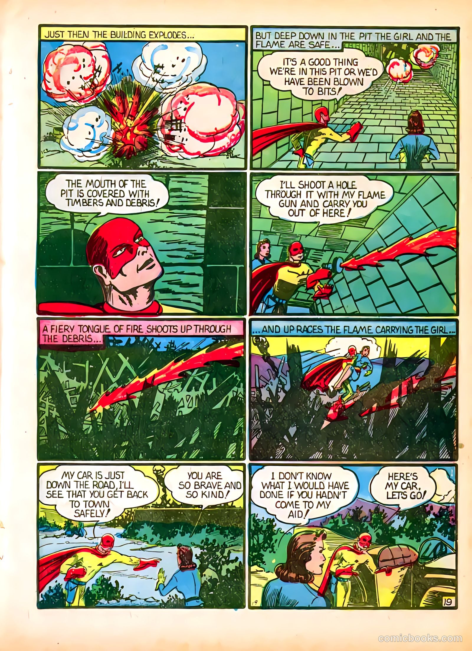 The Flame #3 (1940) — page 21 of 67