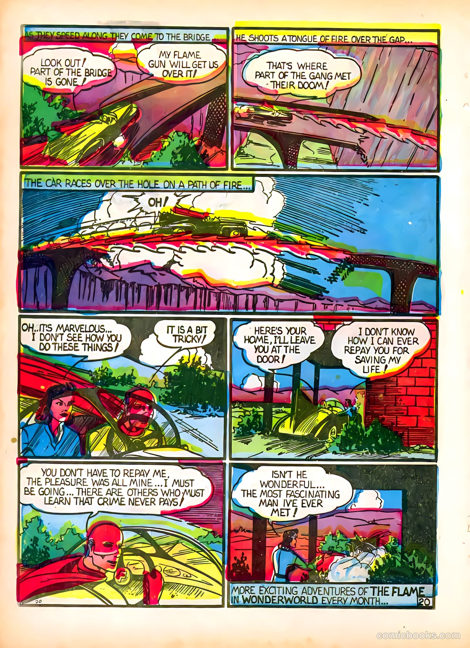 The Flame #3 (1940) — page 22 of 67