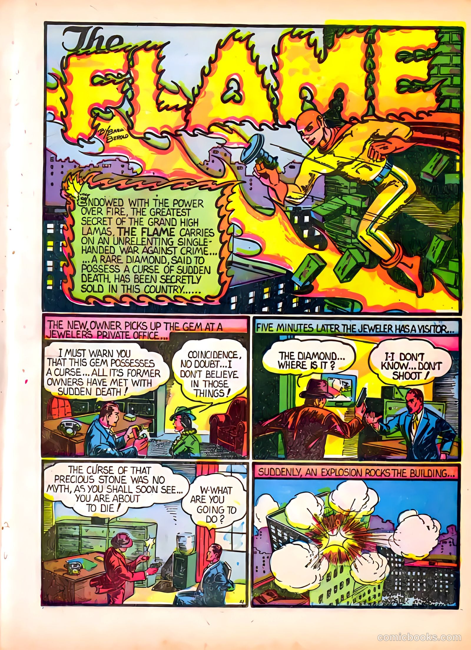 The Flame #3 (1940) — page 23 of 67