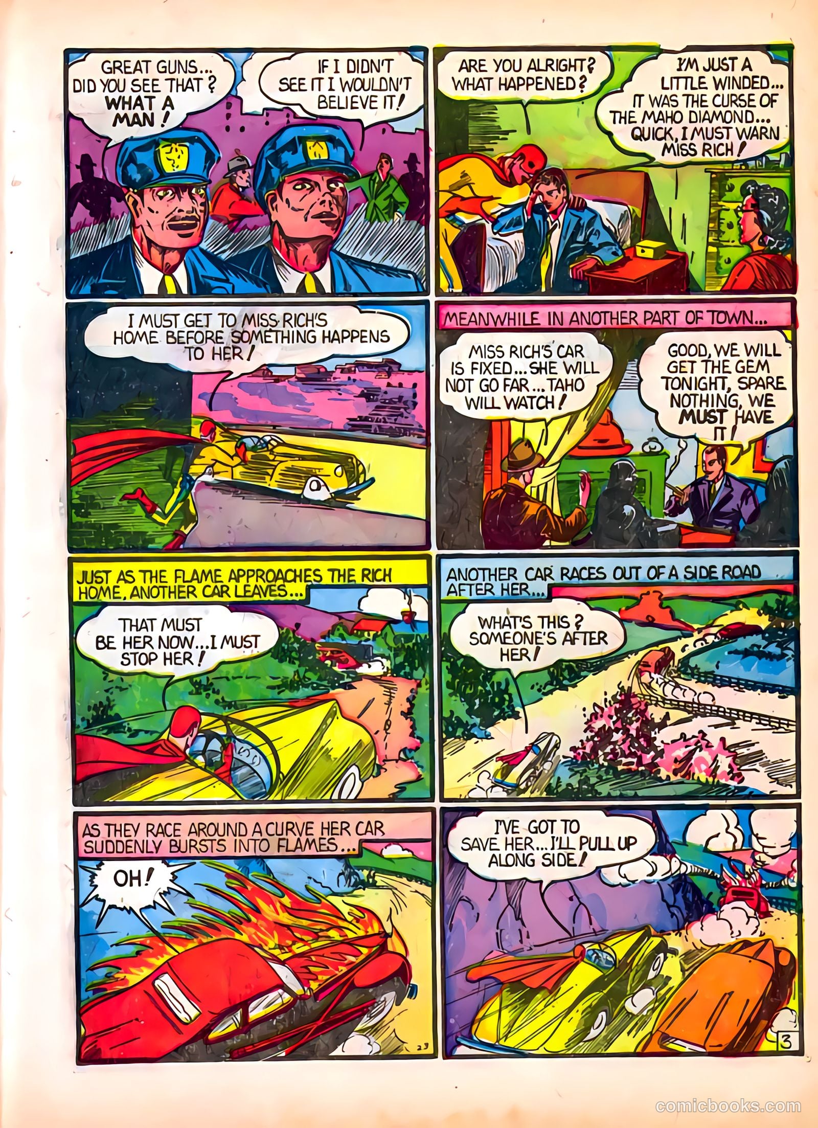 The Flame #3 (1940) — page 25 of 67