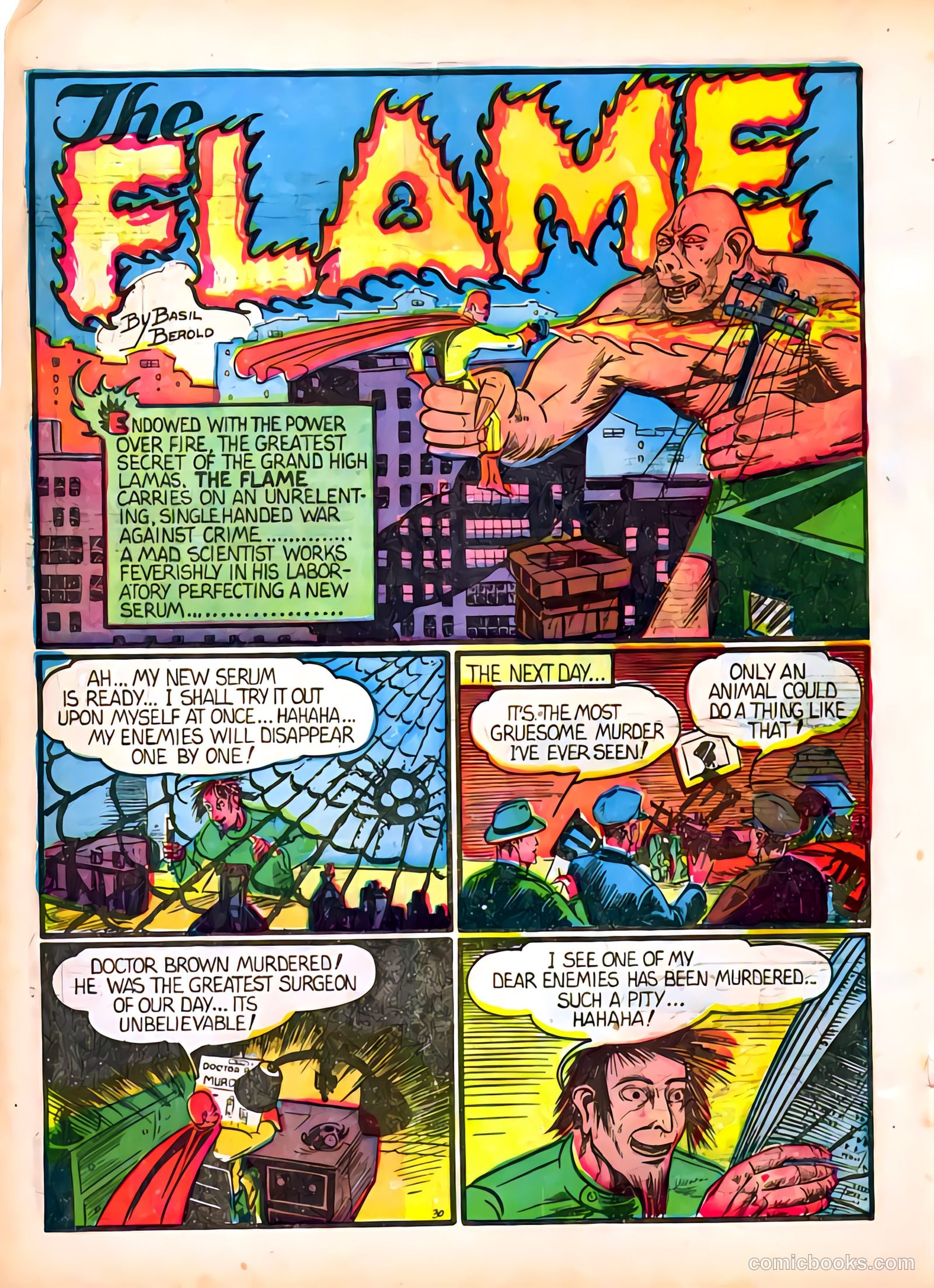 The Flame #3 (1940) — page 35 of 67