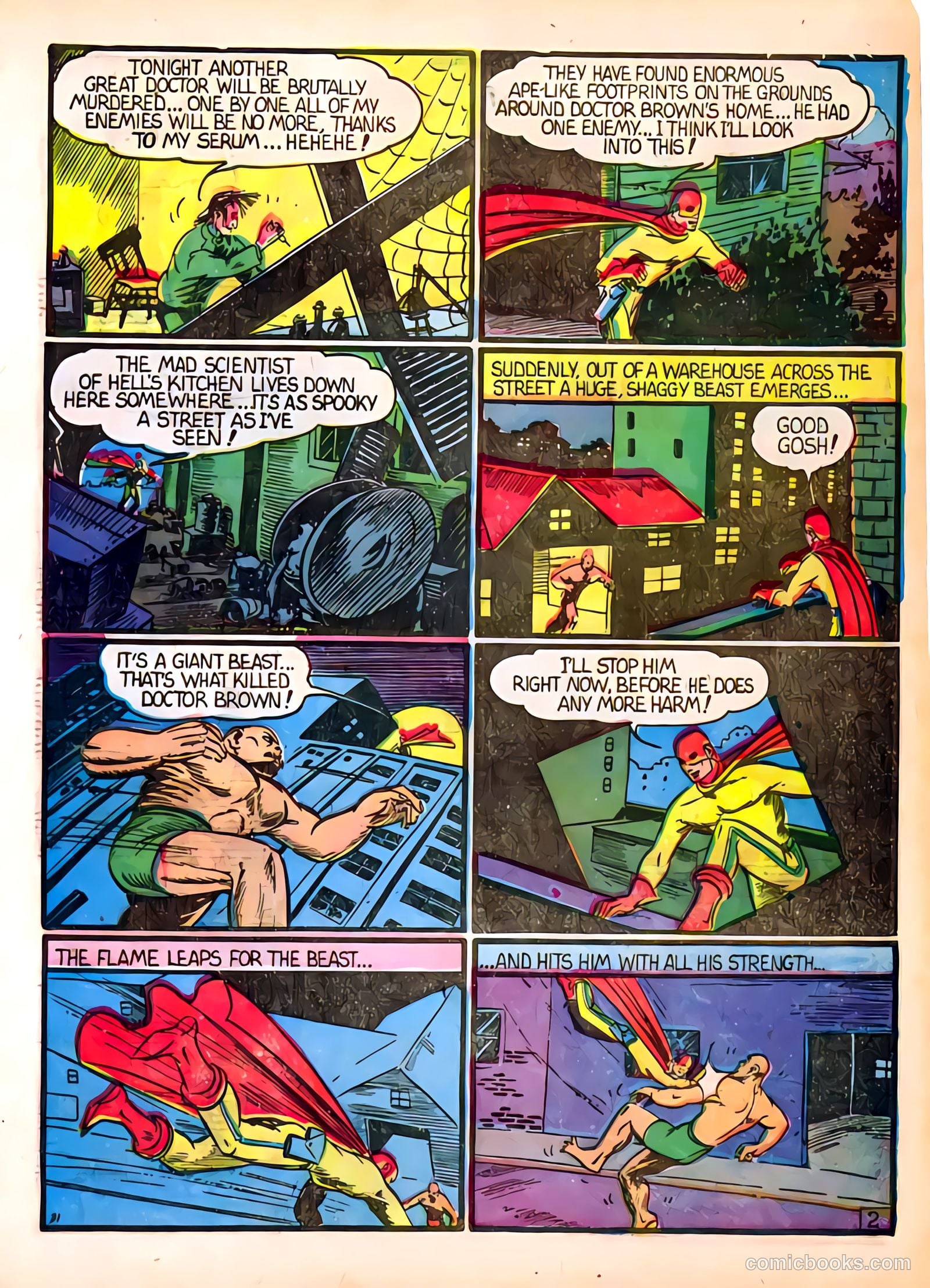 The Flame #3 (1940) — page 36 of 67
