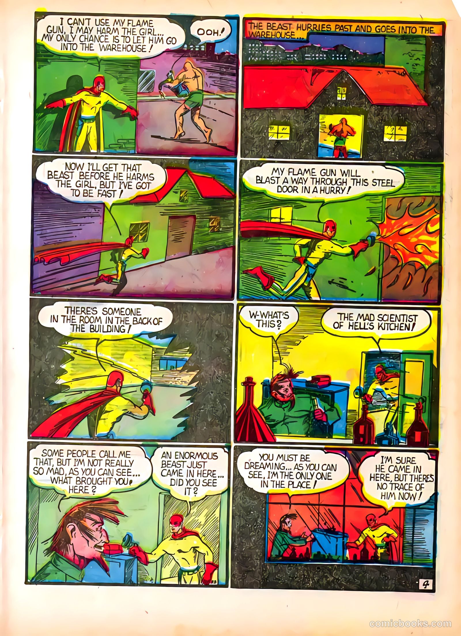 The Flame #3 (1940) — page 38 of 67