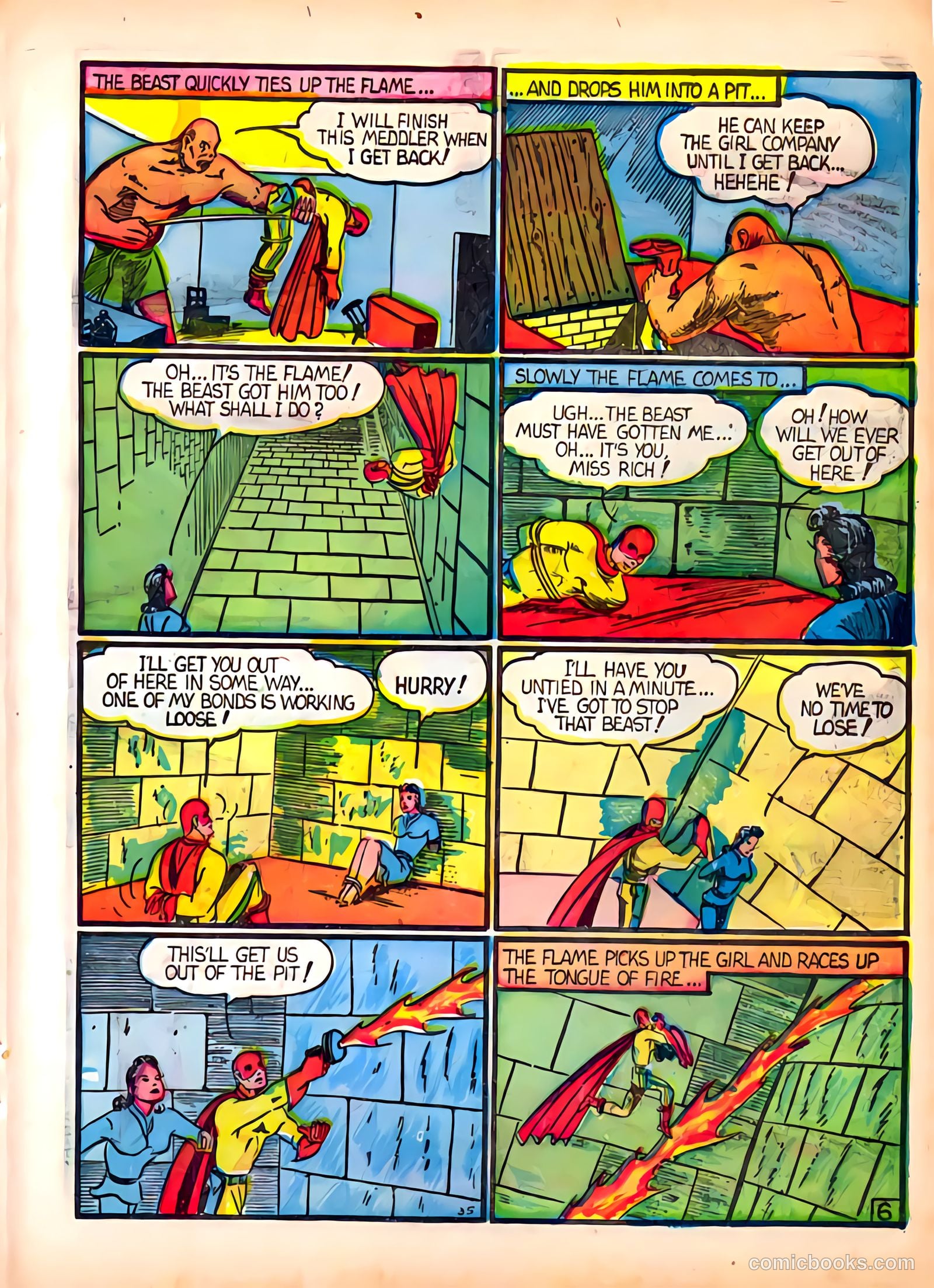 The Flame #3 (1940) — page 40 of 67