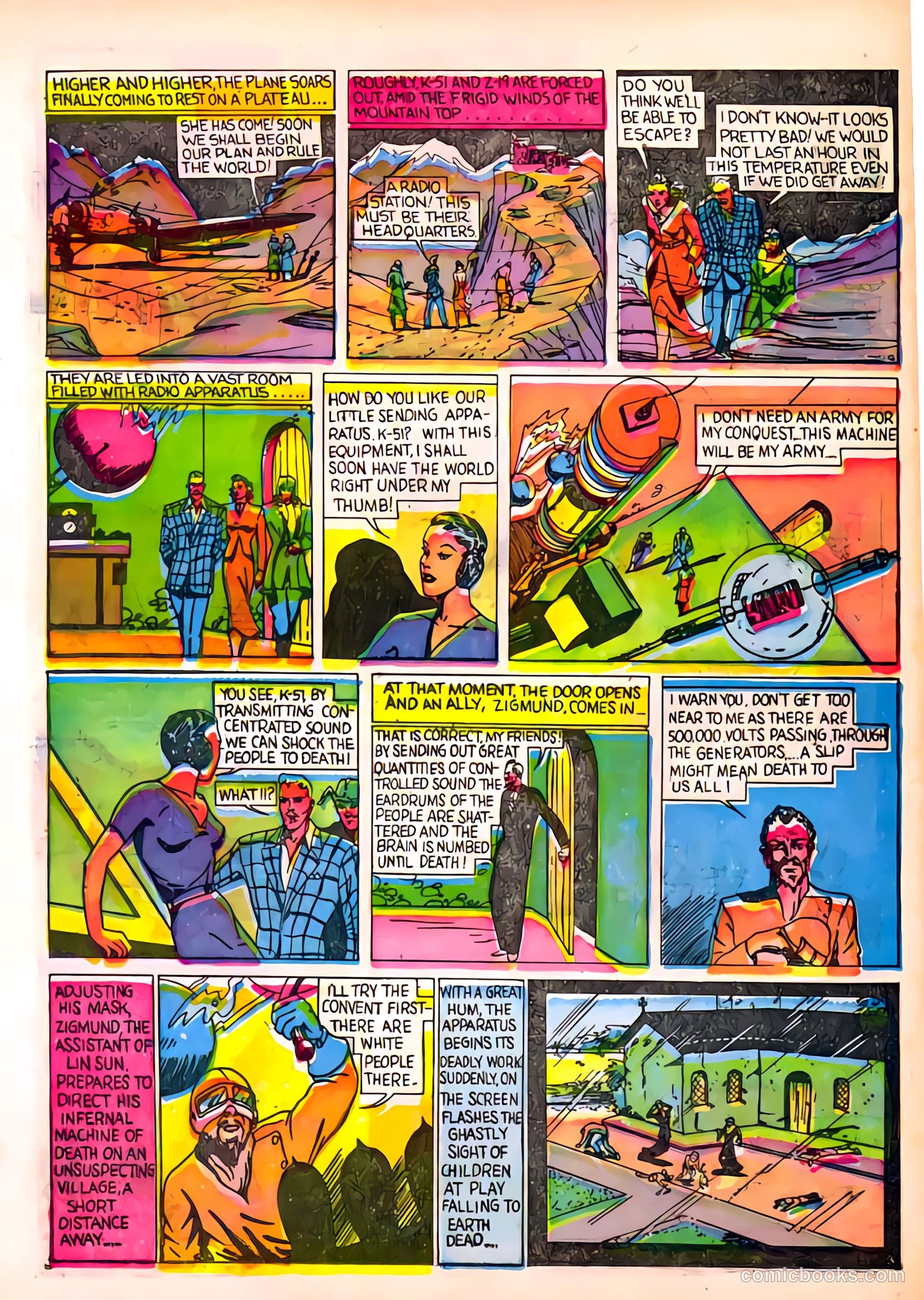 The Flame #3 (1940) — page 62 of 67