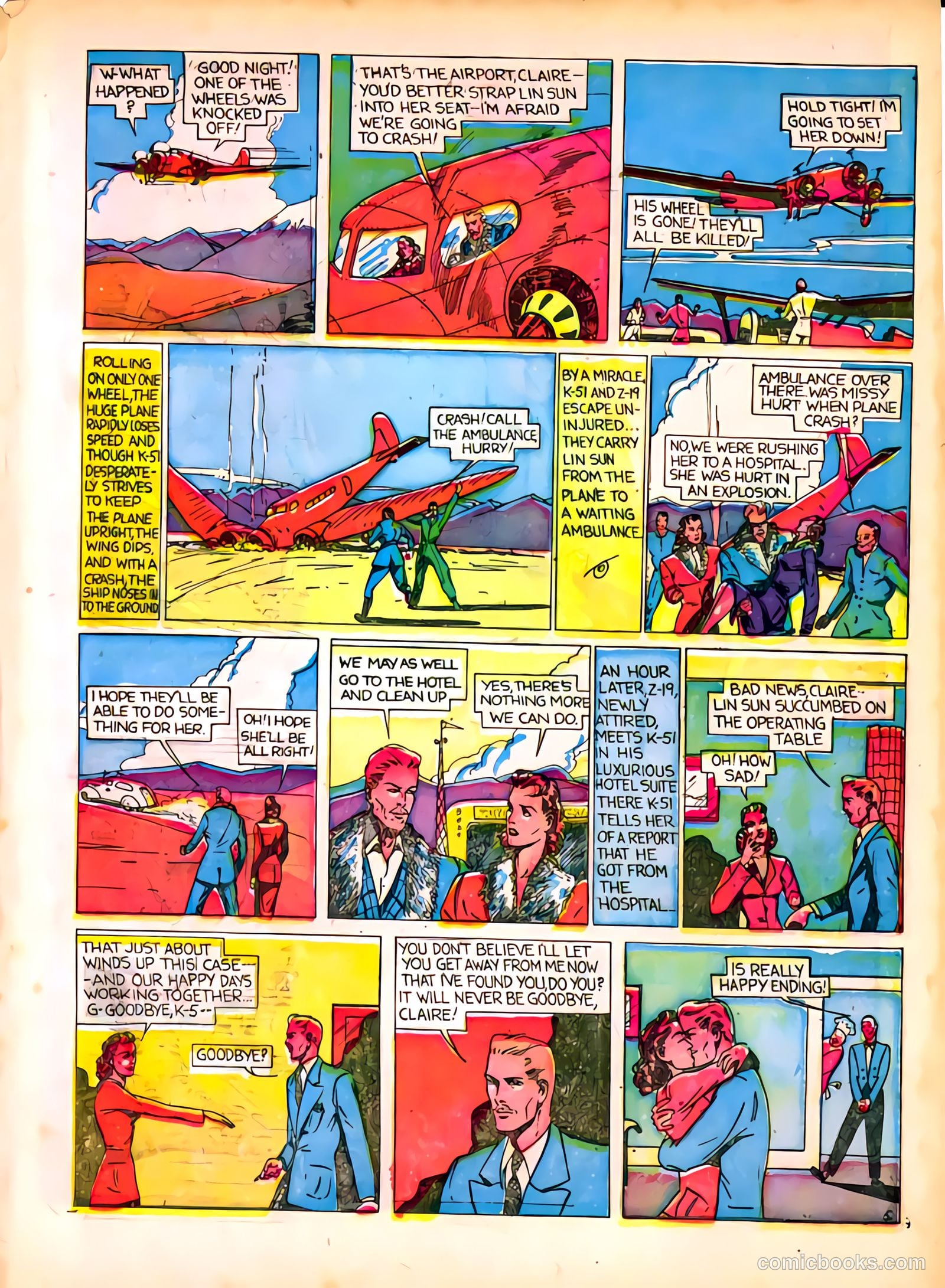 The Flame #3 (1940) — page 64 of 67