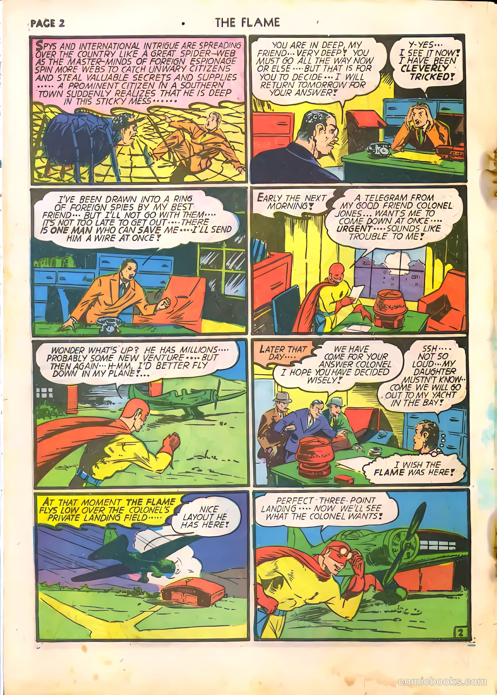 The Flame #4 (1941) — page 3 of 67