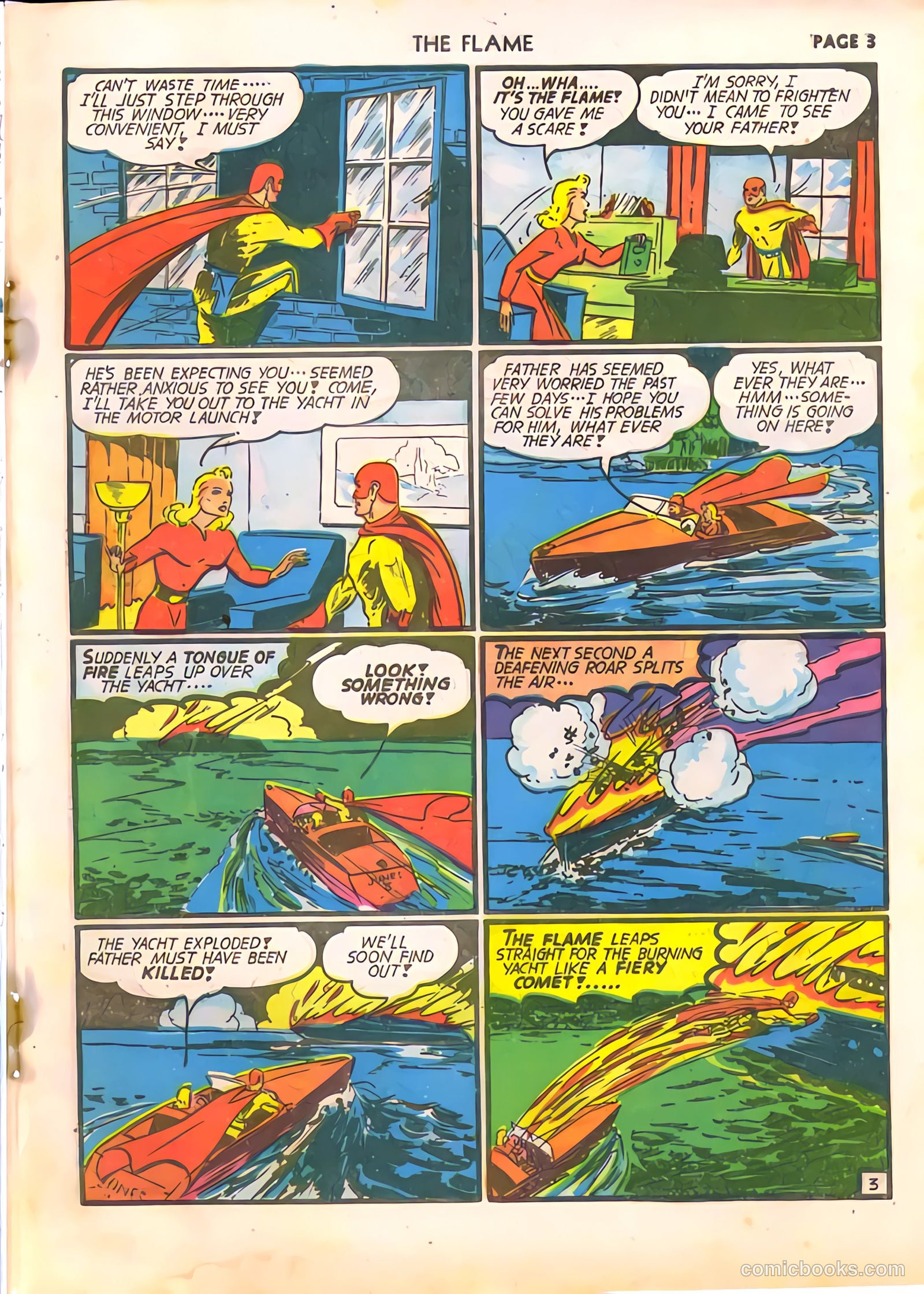The Flame #4 (1941) — page 4 of 67