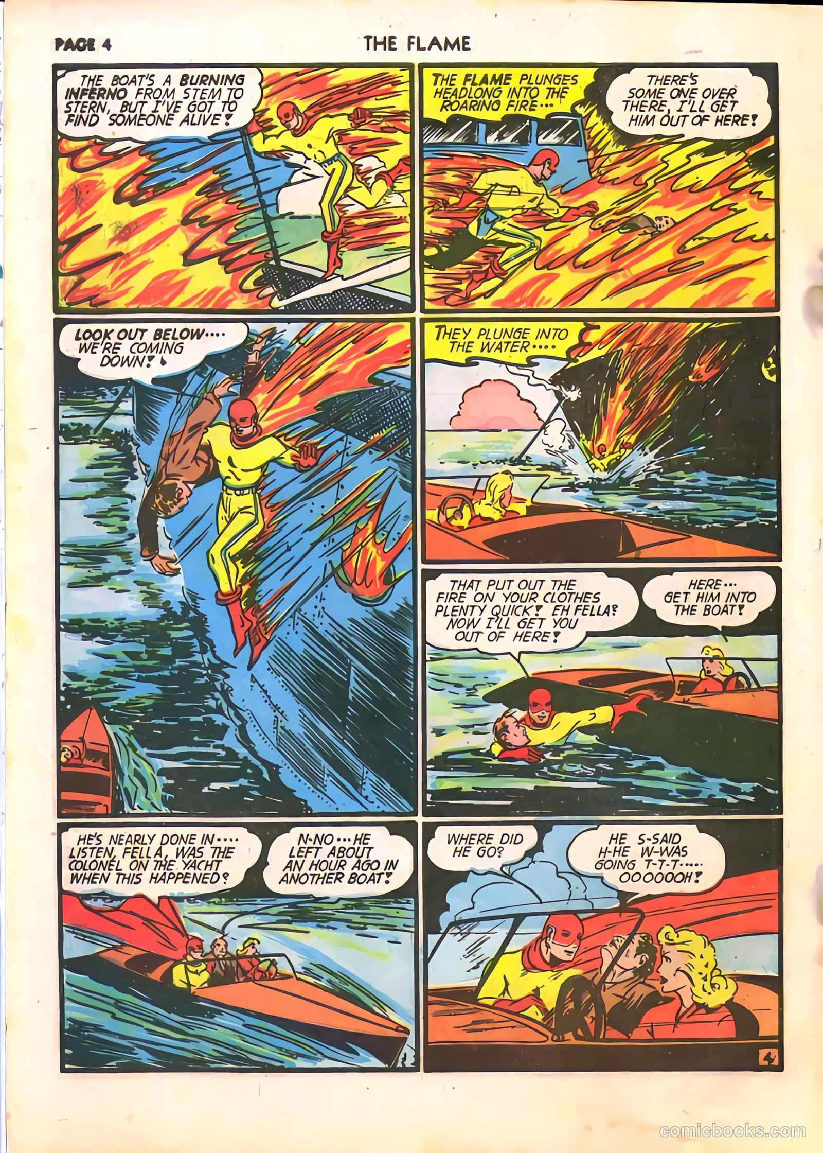 The Flame #4 (1941) — page 5 of 67