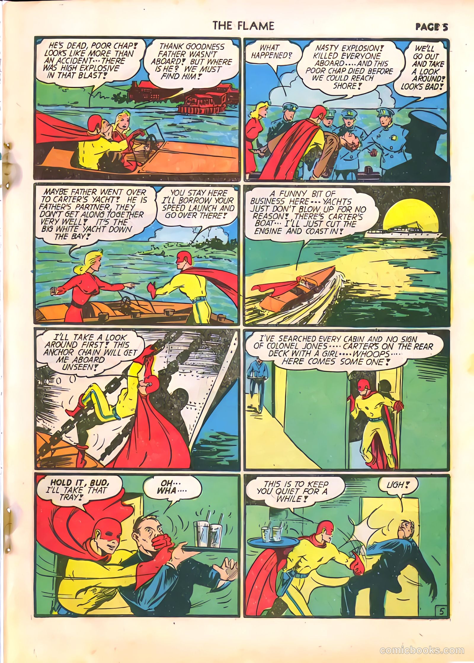 The Flame #4 (1941) — page 6 of 67