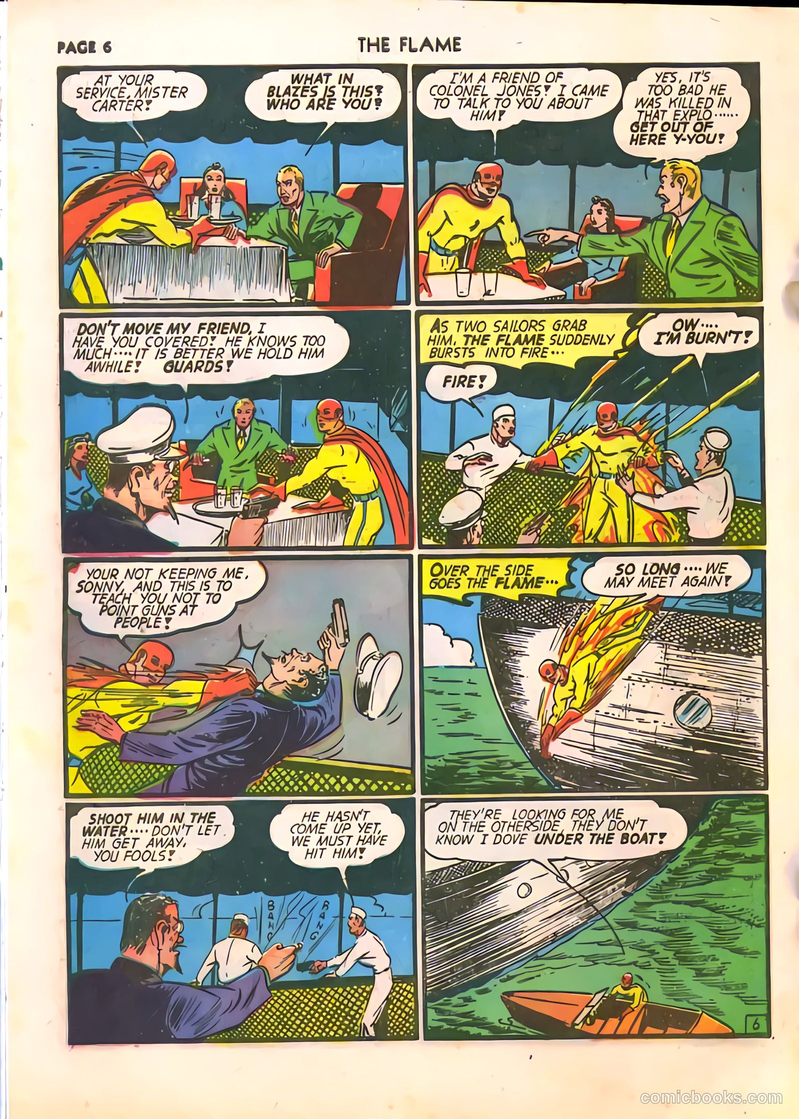The Flame #4 (1941) — page 7 of 67