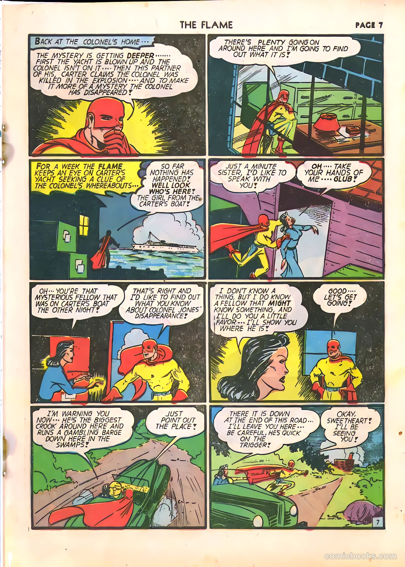 The Flame #4 (1941) — page 8 of 67