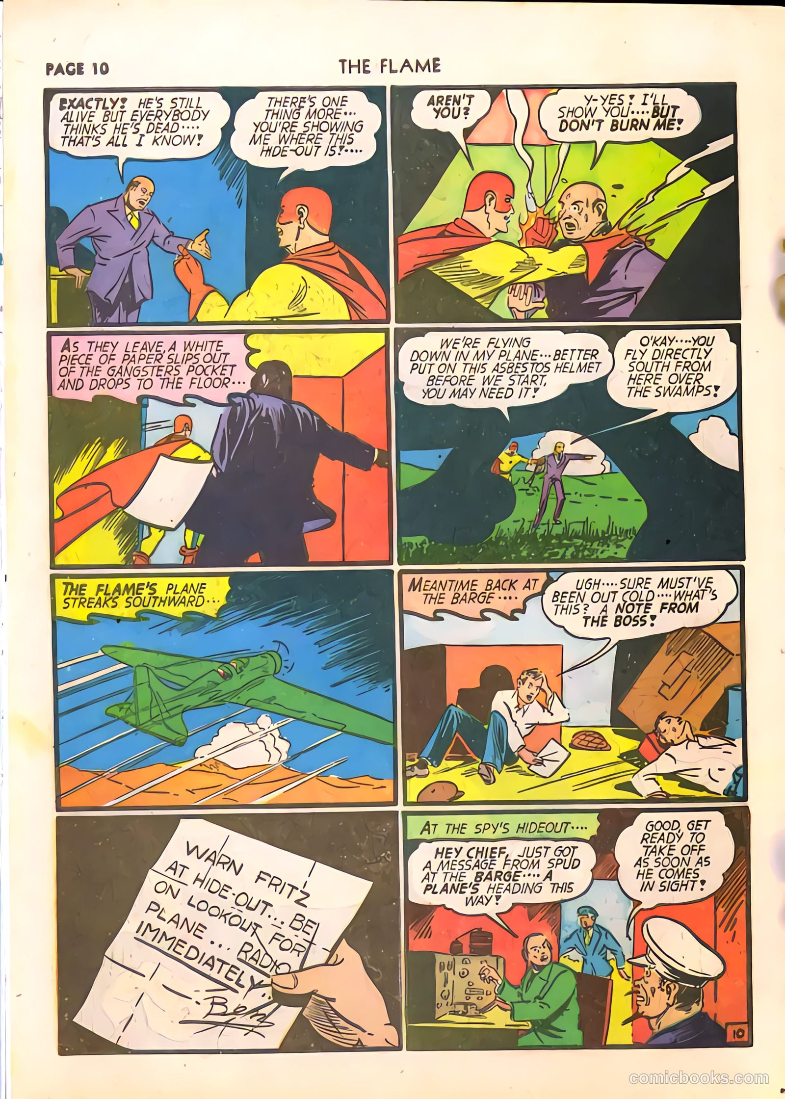 The Flame #4 (1941) — page 11 of 67