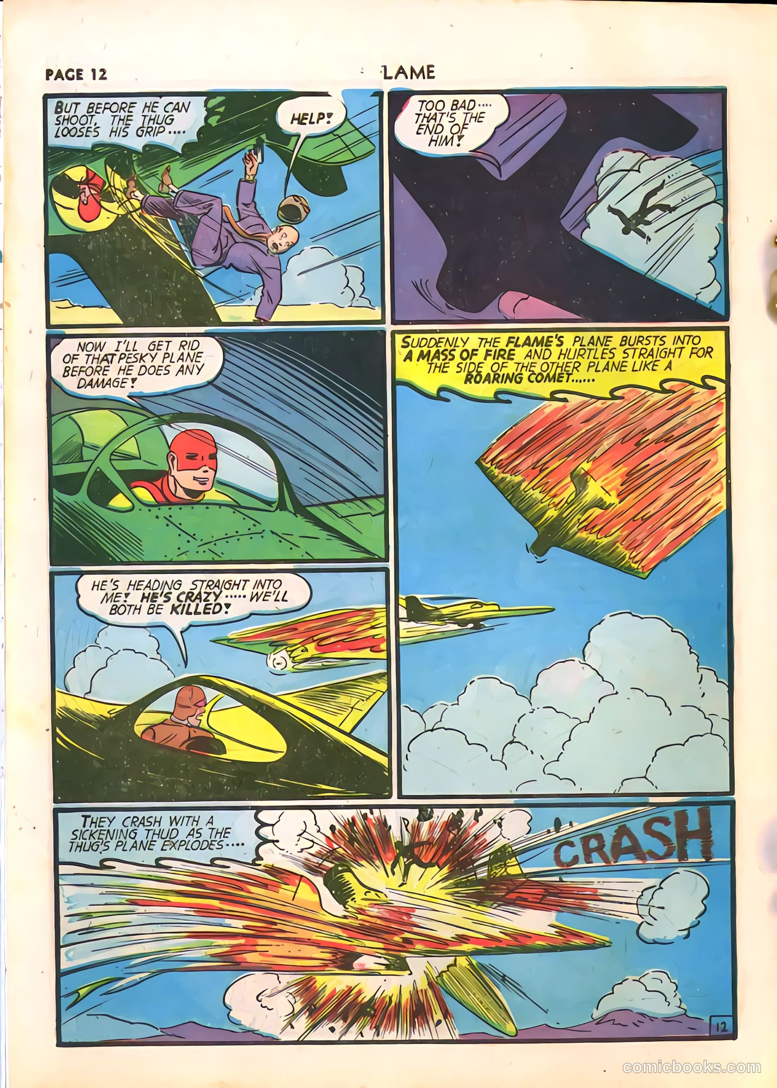 The Flame #4 (1941) — page 13 of 67