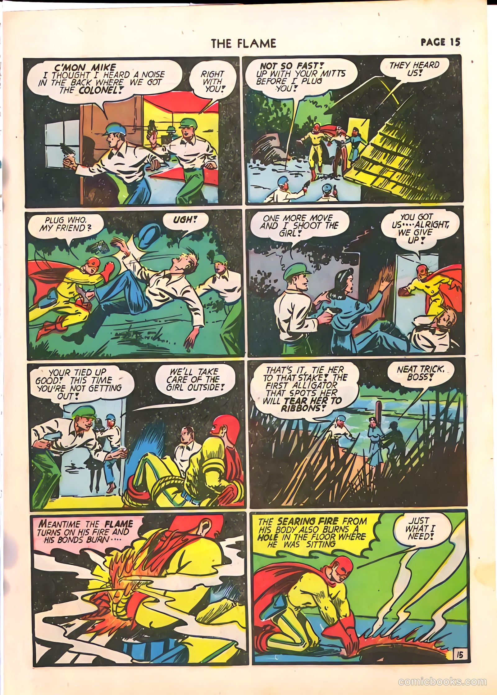The Flame #4 (1941) — page 16 of 67