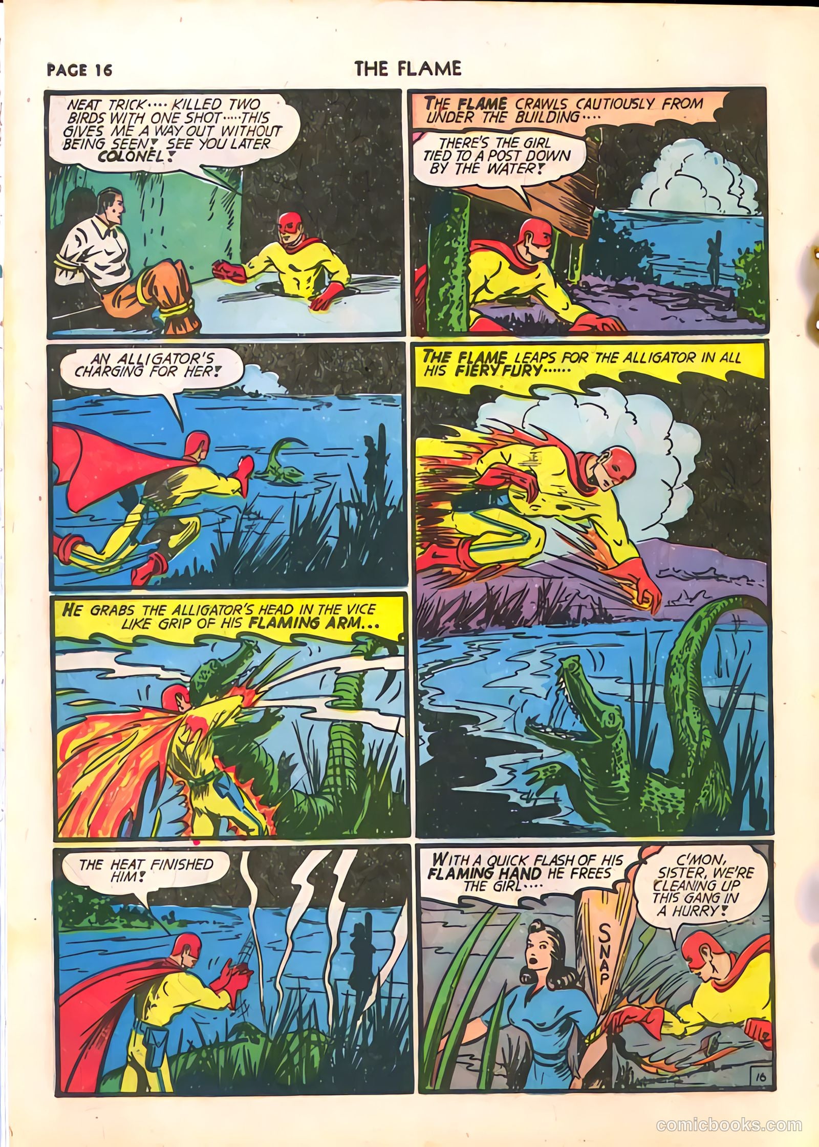 The Flame #4 (1941) — page 17 of 67