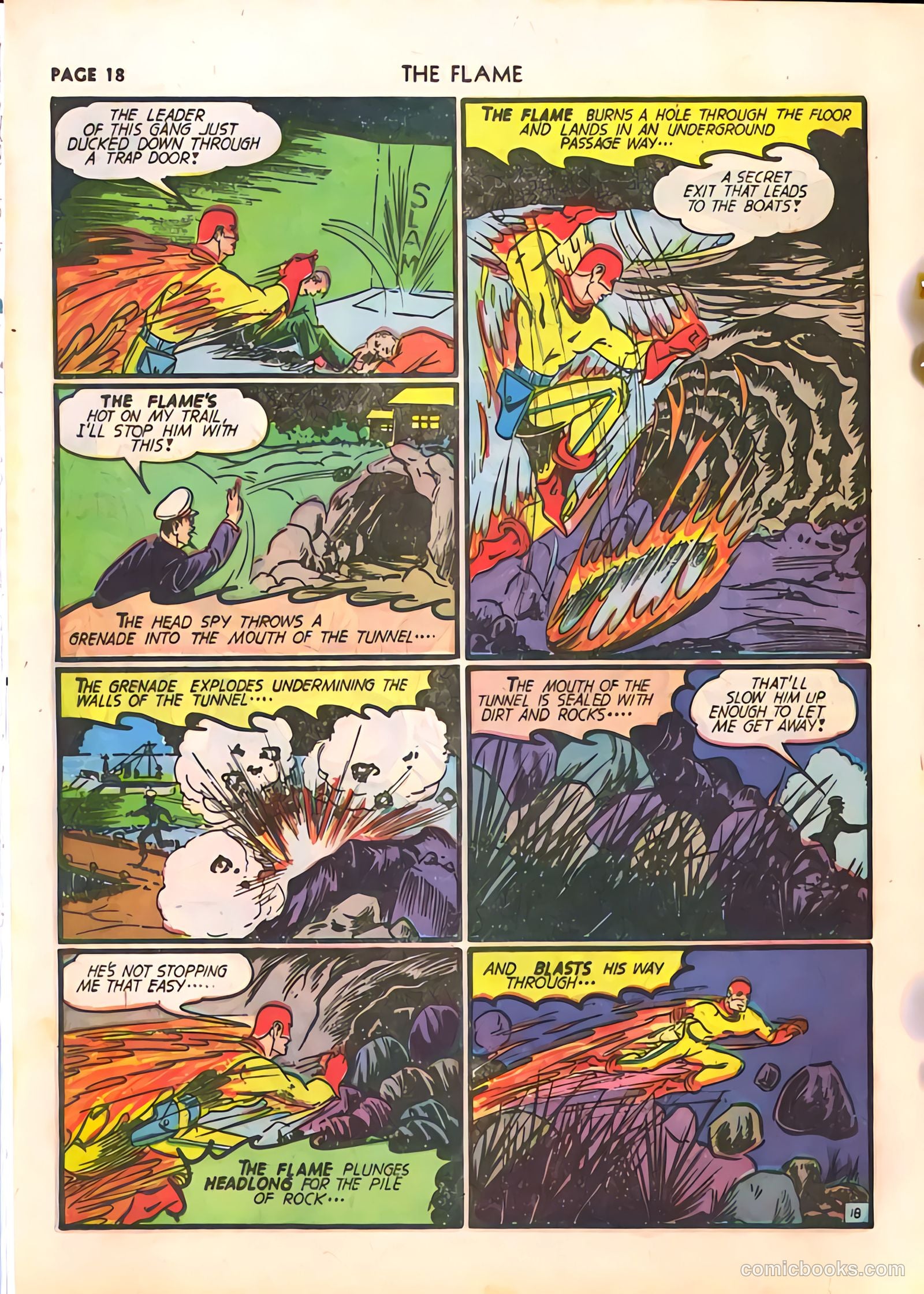 The Flame #4 (1941) — page 19 of 67