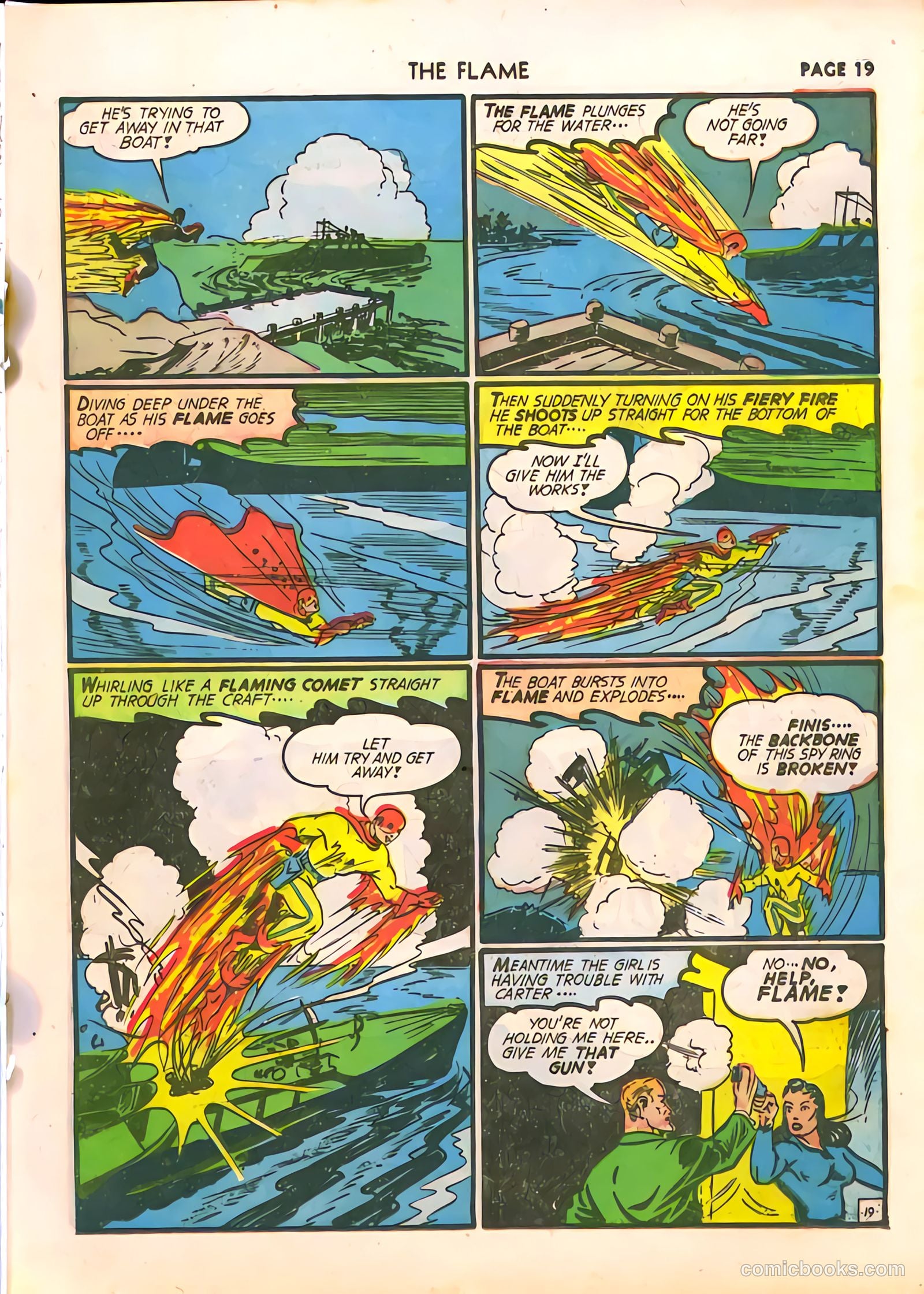 The Flame #4 (1941) — page 20 of 67