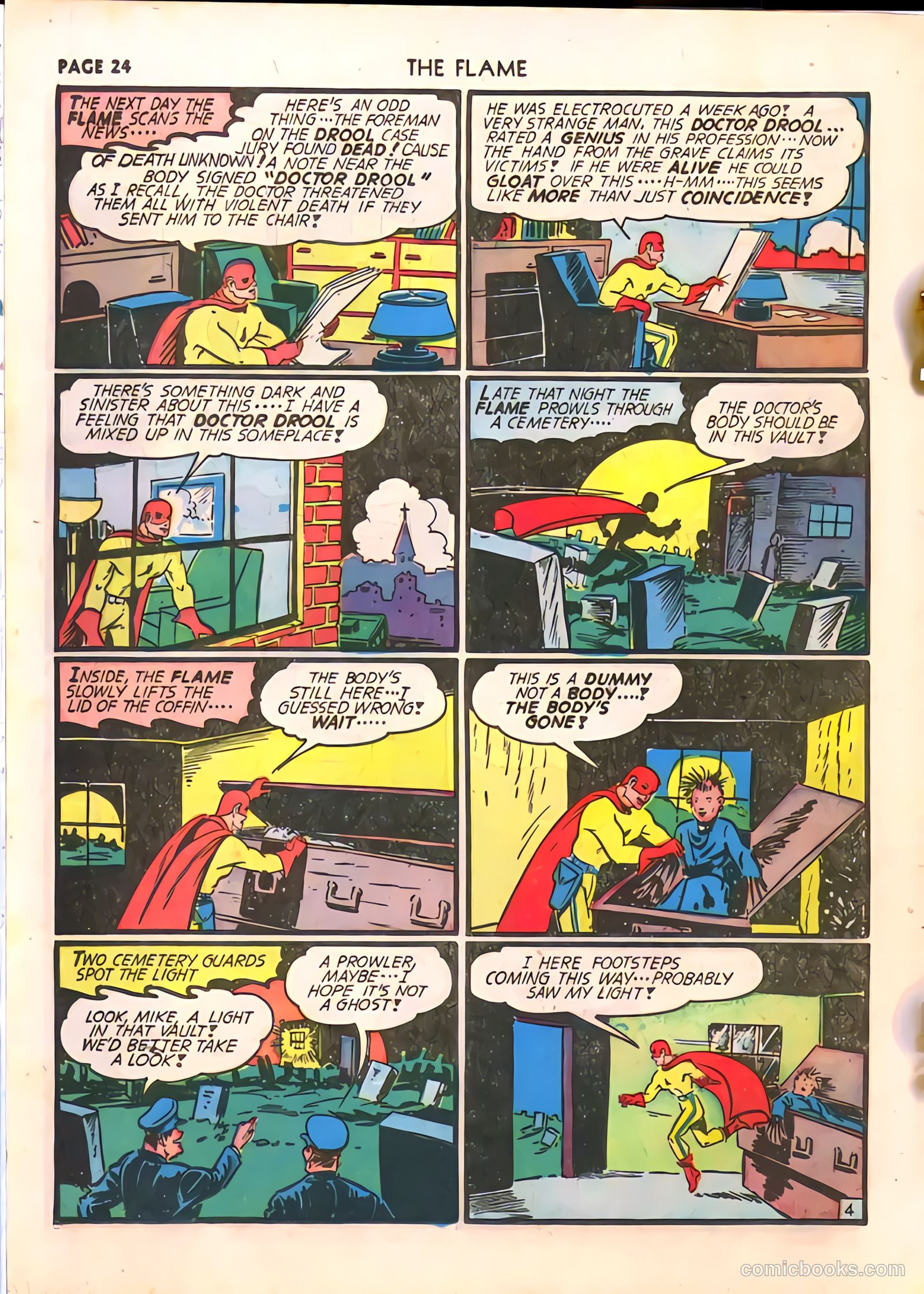 The Flame #4 (1941) — page 25 of 67