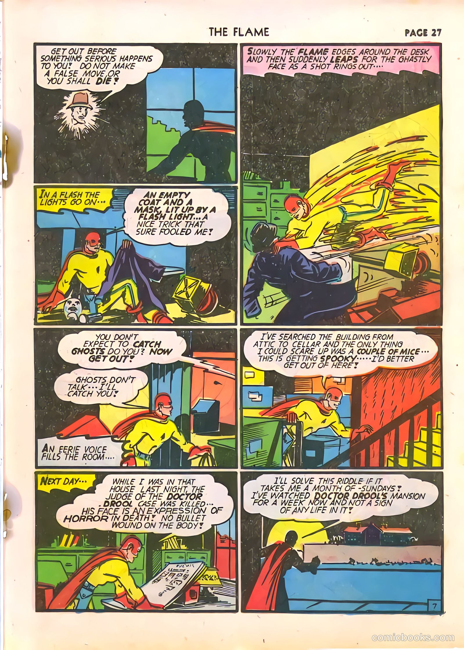 The Flame #4 (1941) — page 28 of 67
