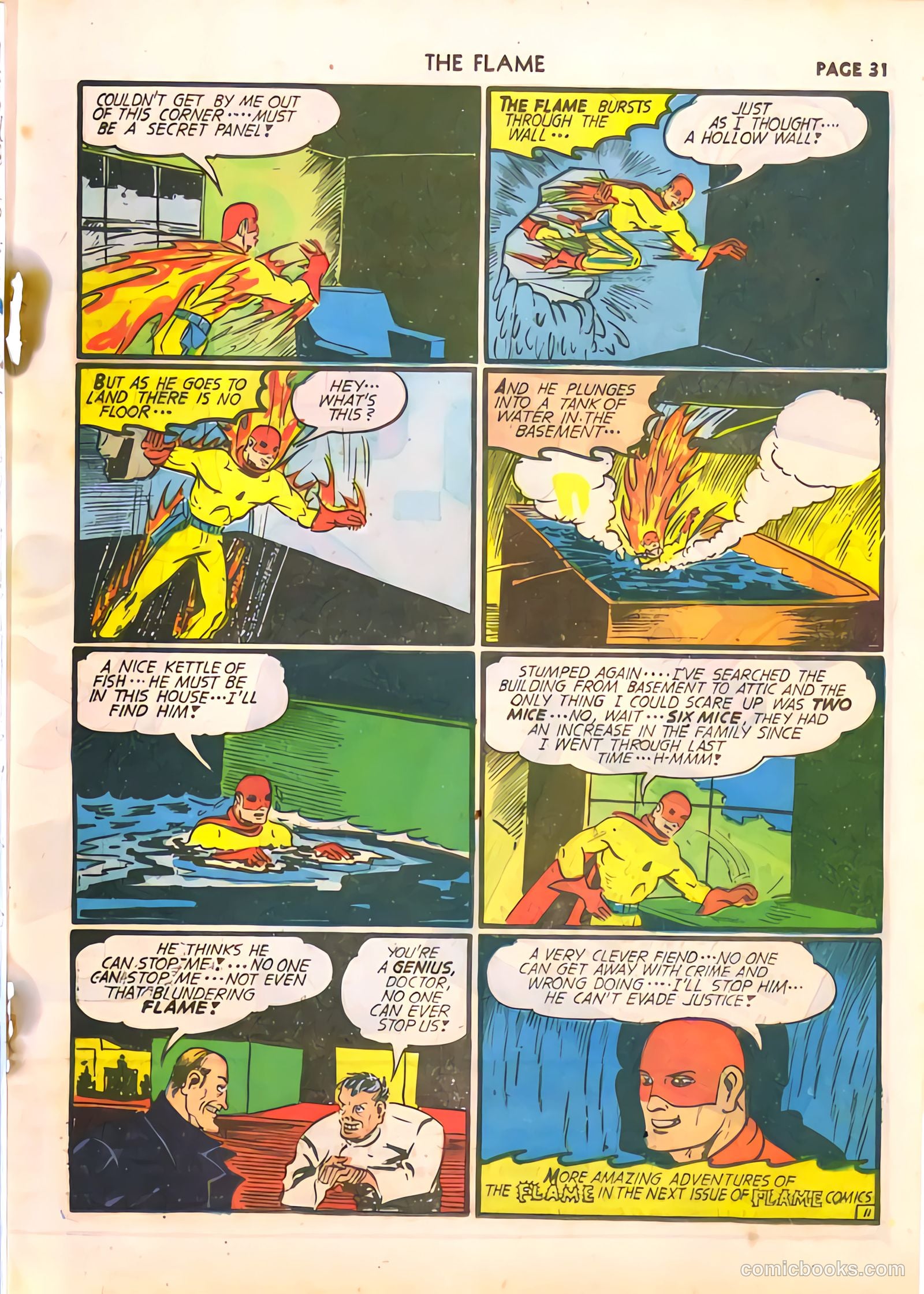 The Flame #4 (1941) — page 32 of 67