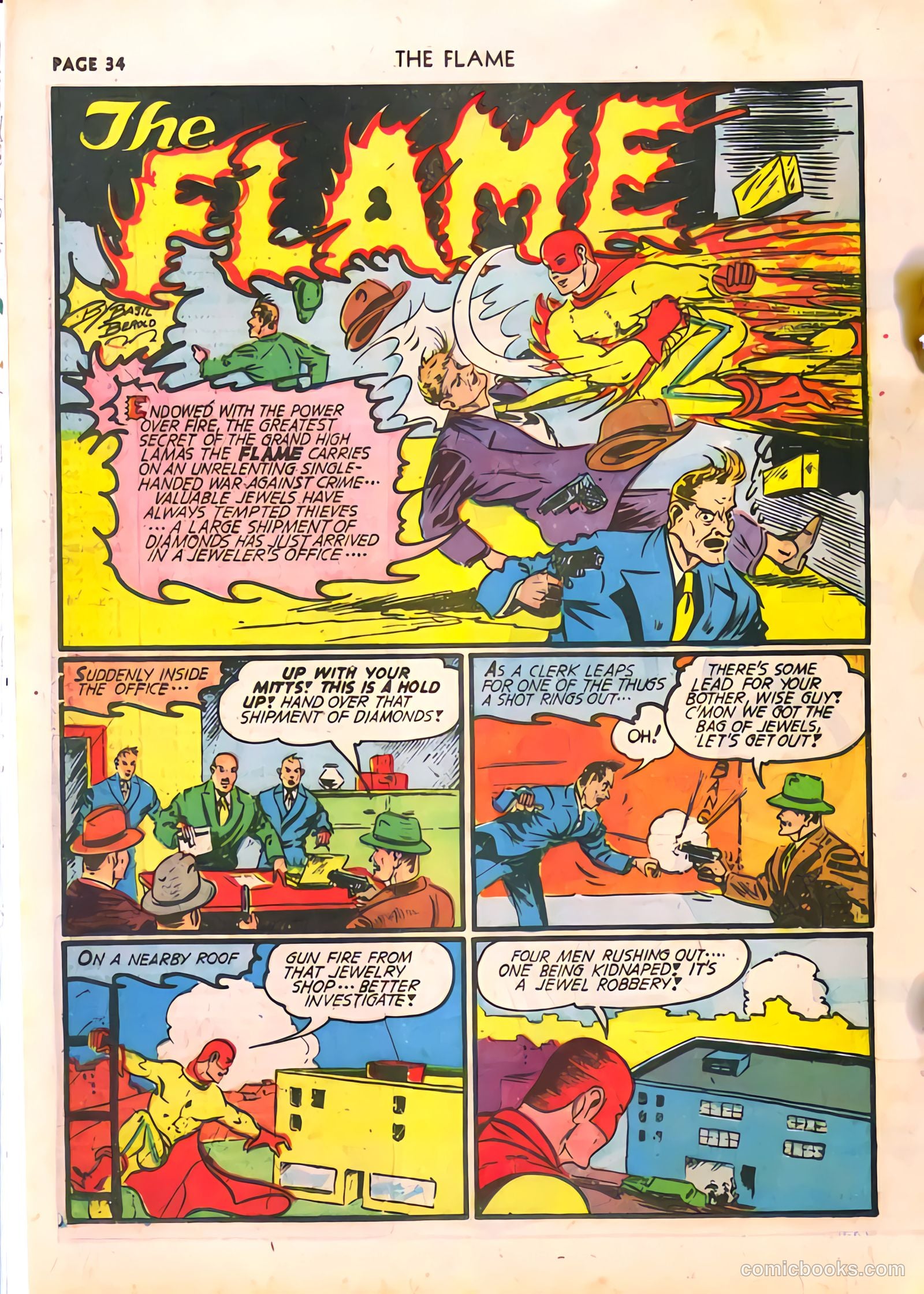 The Flame #4 (1941) — page 34 of 67