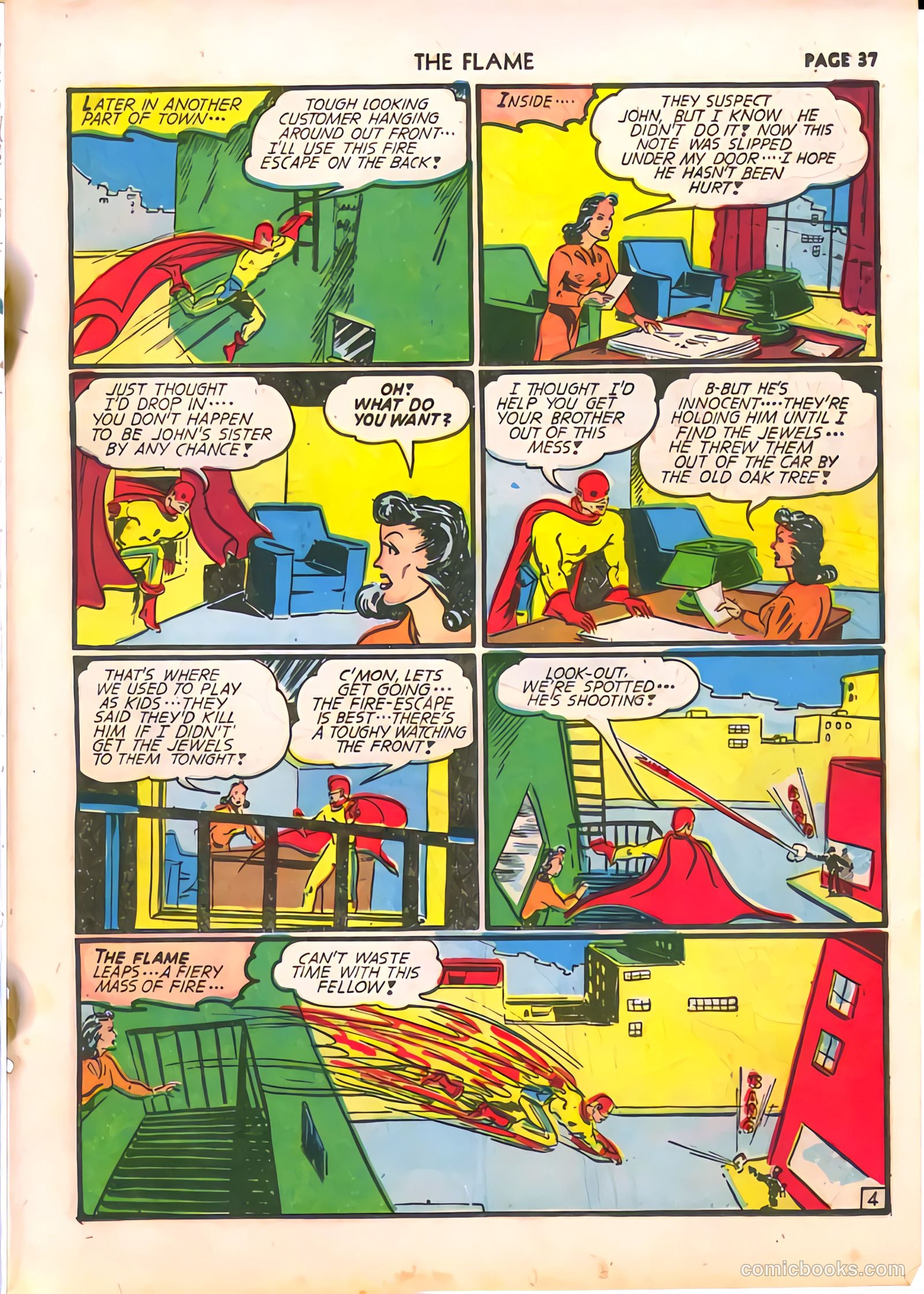 The Flame #4 (1941) — page 37 of 67