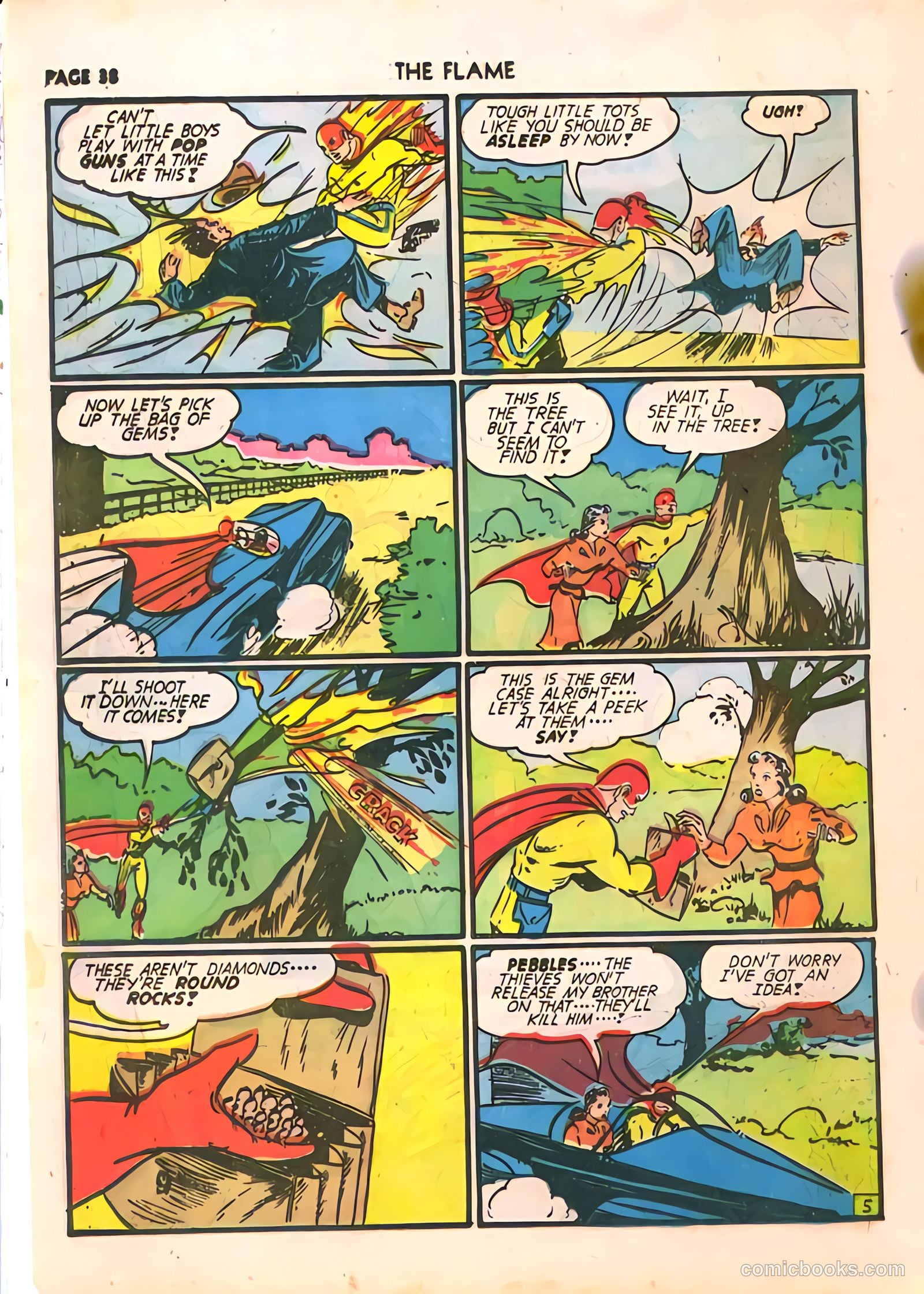 The Flame #4 (1941) — page 38 of 67