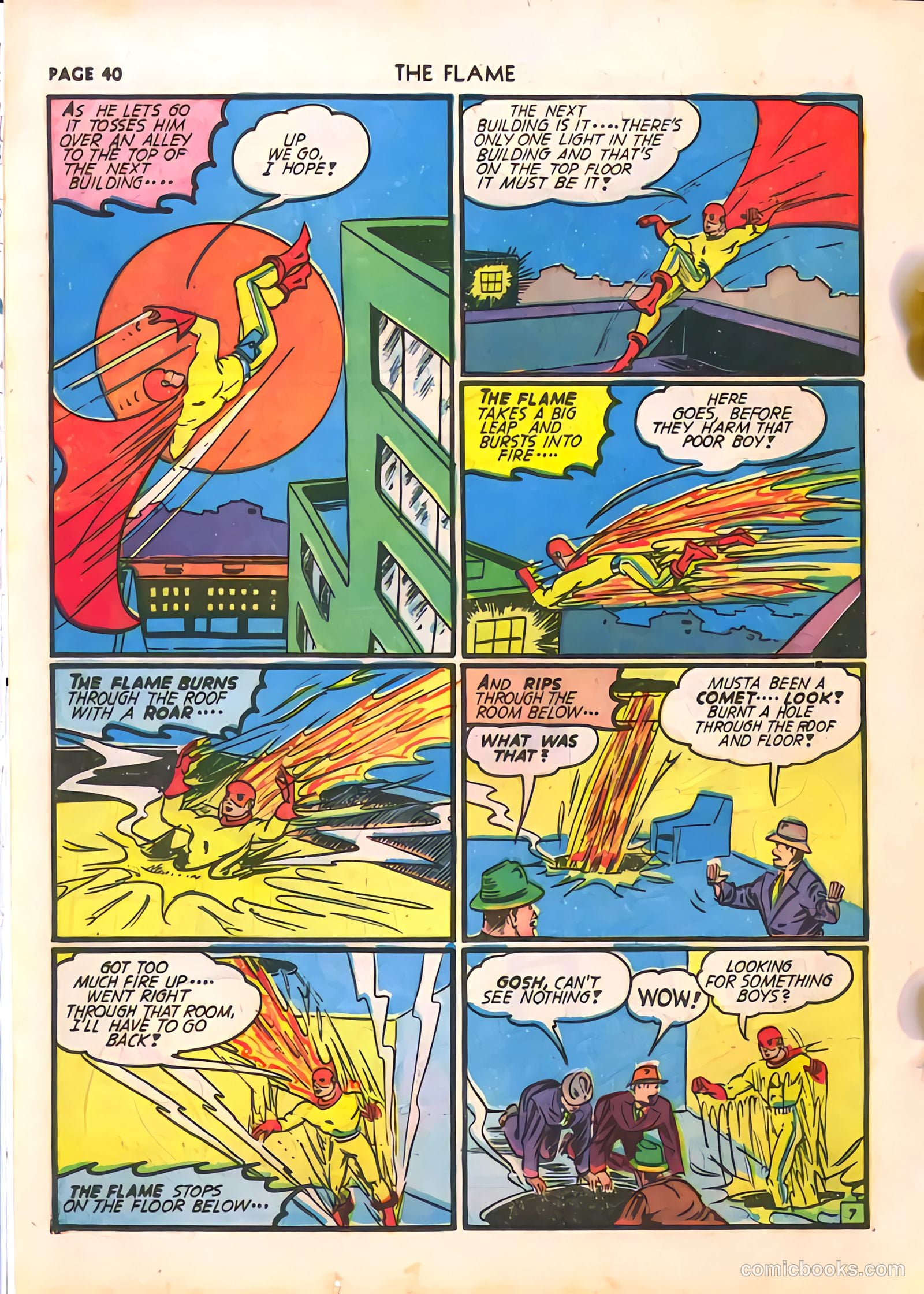 The Flame #4 (1941) — page 40 of 67