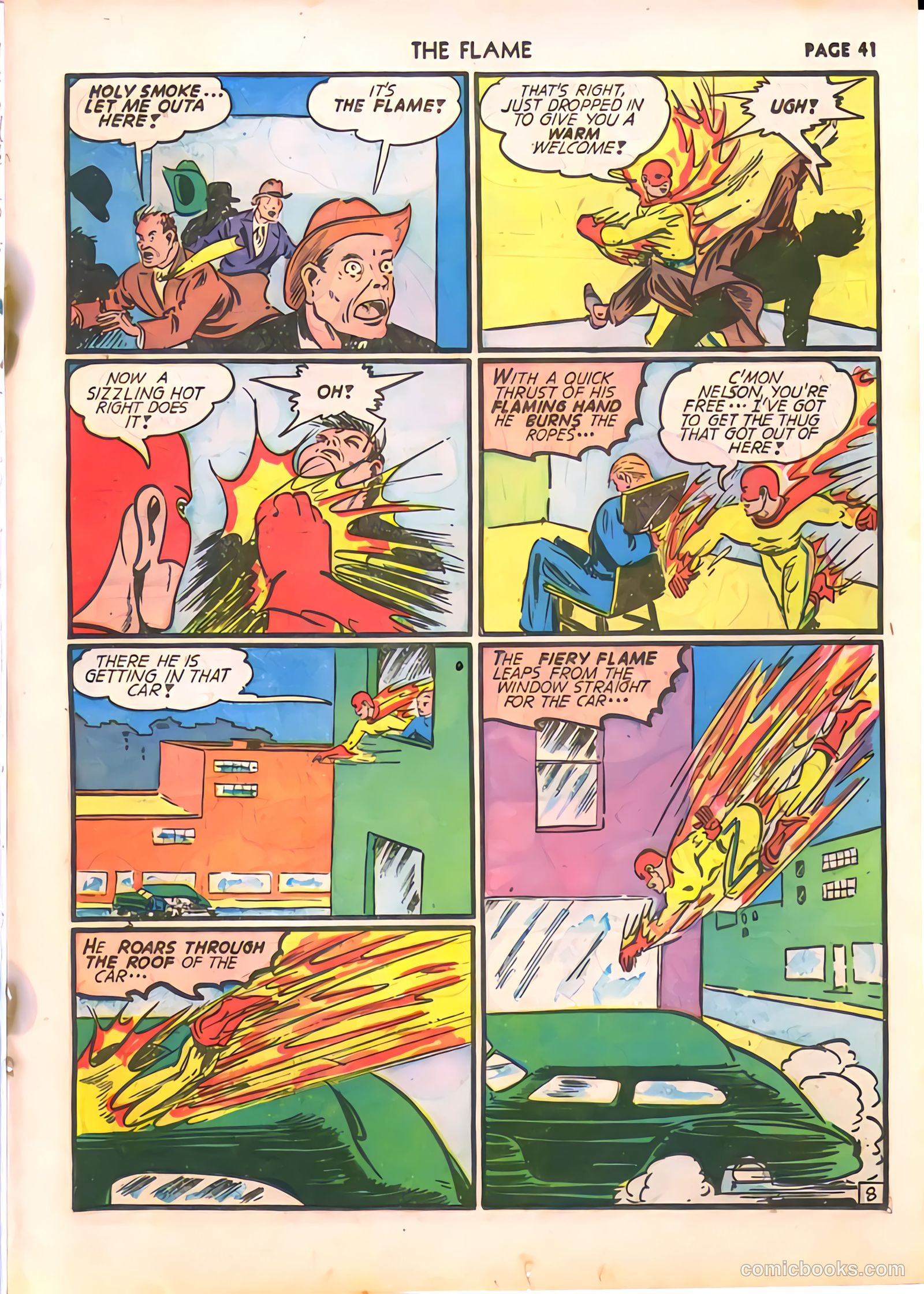 The Flame #4 (1941) — page 41 of 67