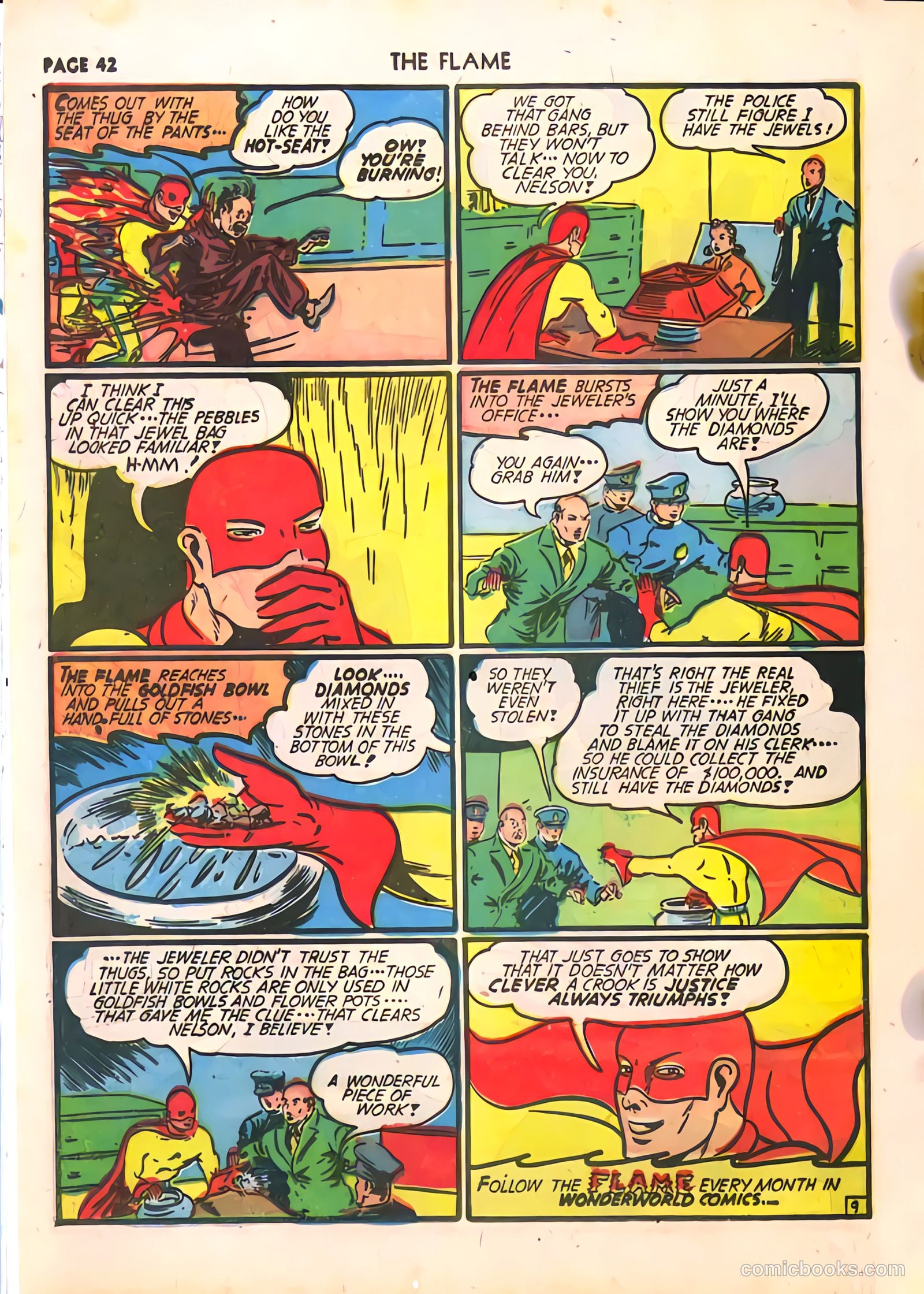 The Flame #4 (1941) — page 42 of 67