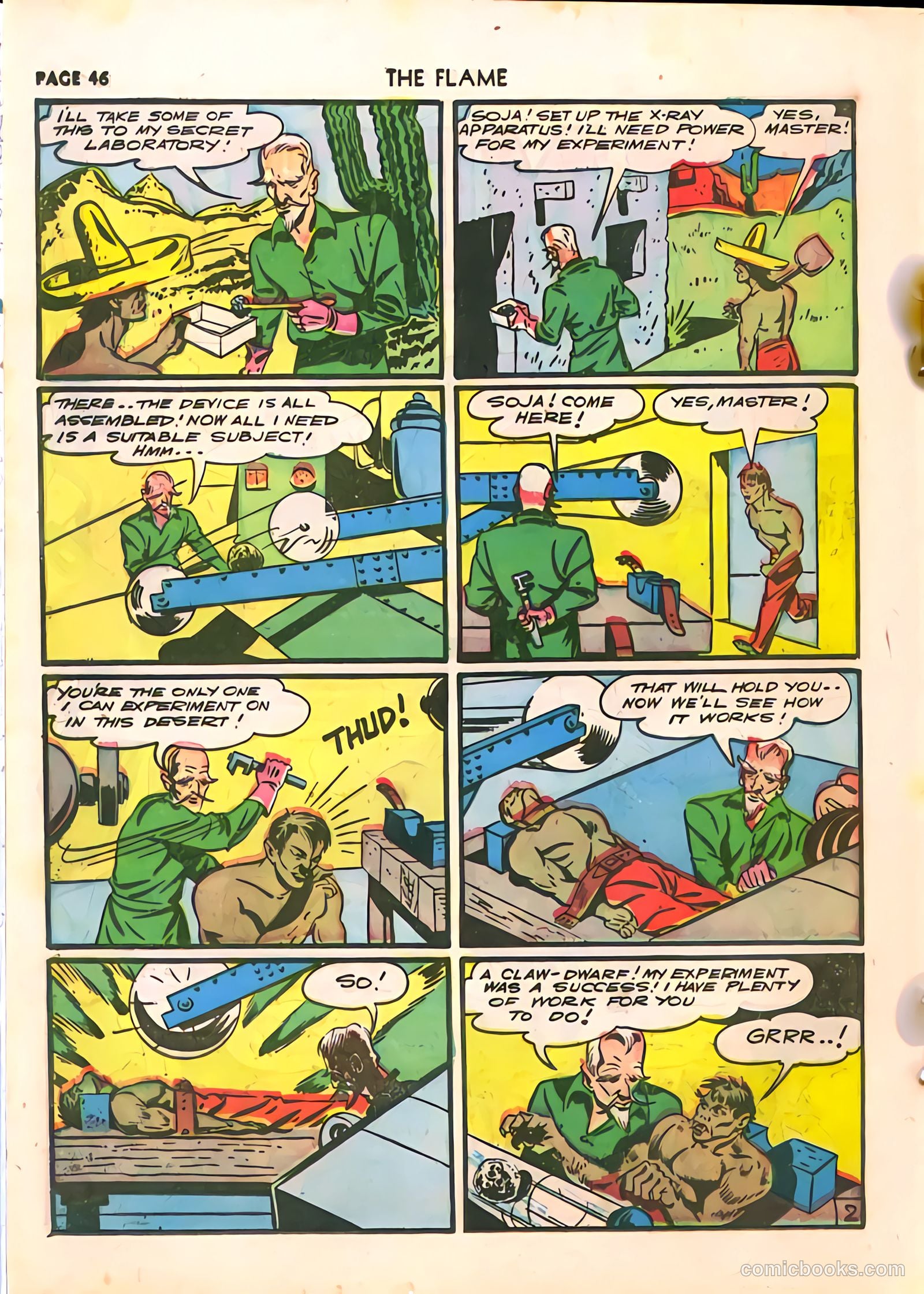 The Flame #4 (1941) — page 46 of 67