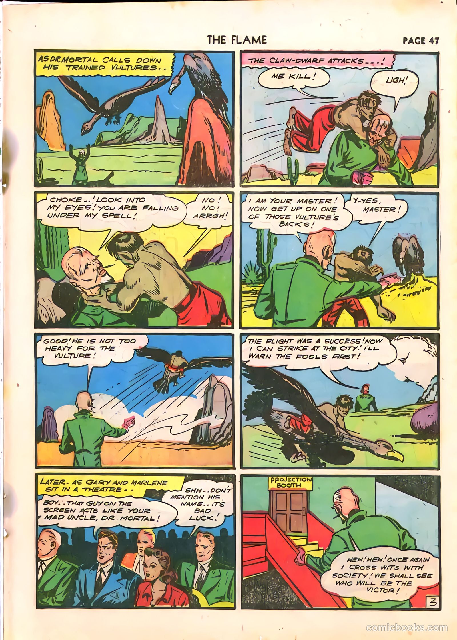 The Flame #4 (1941) — page 47 of 67