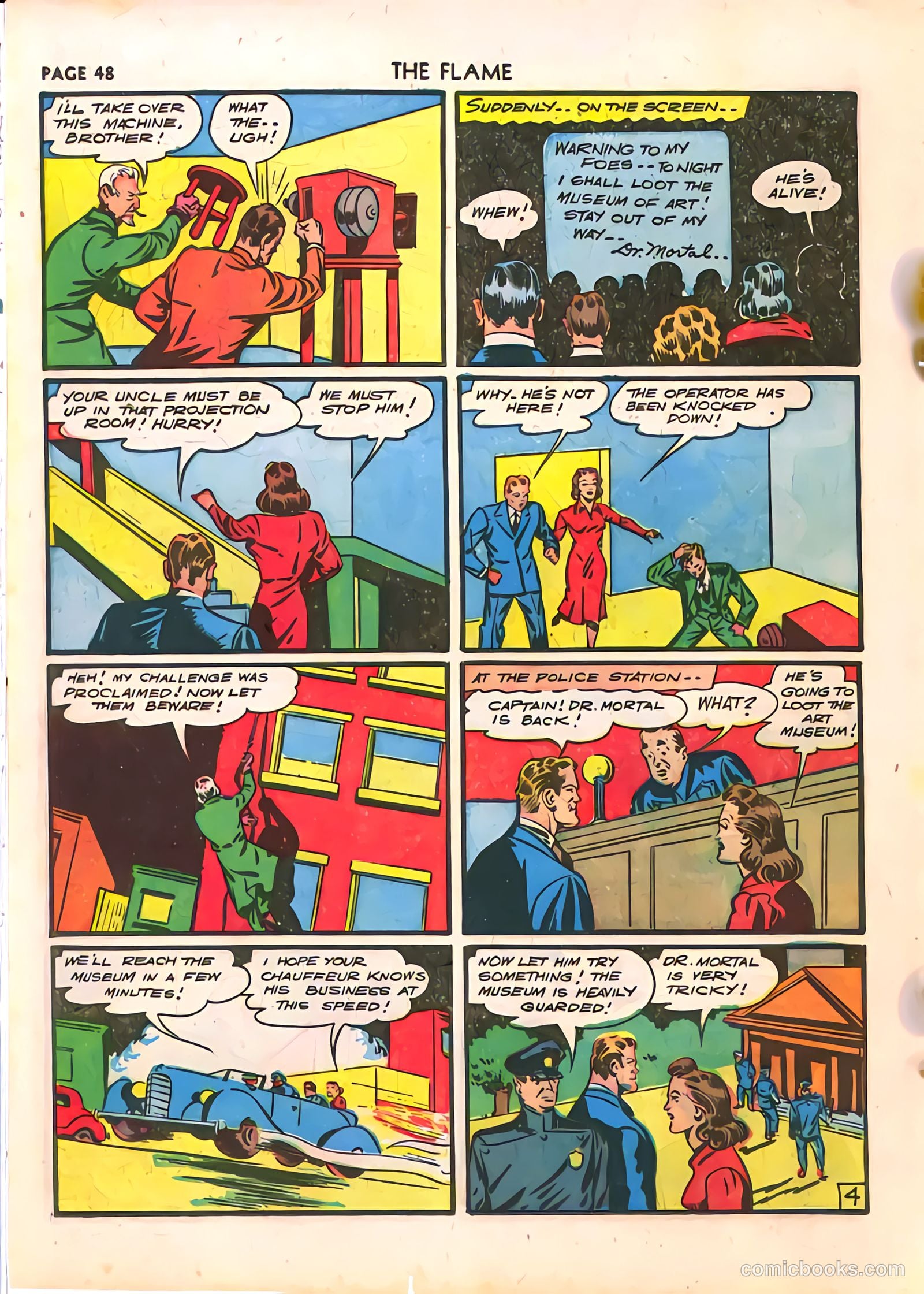 The Flame #4 (1941) — page 48 of 67