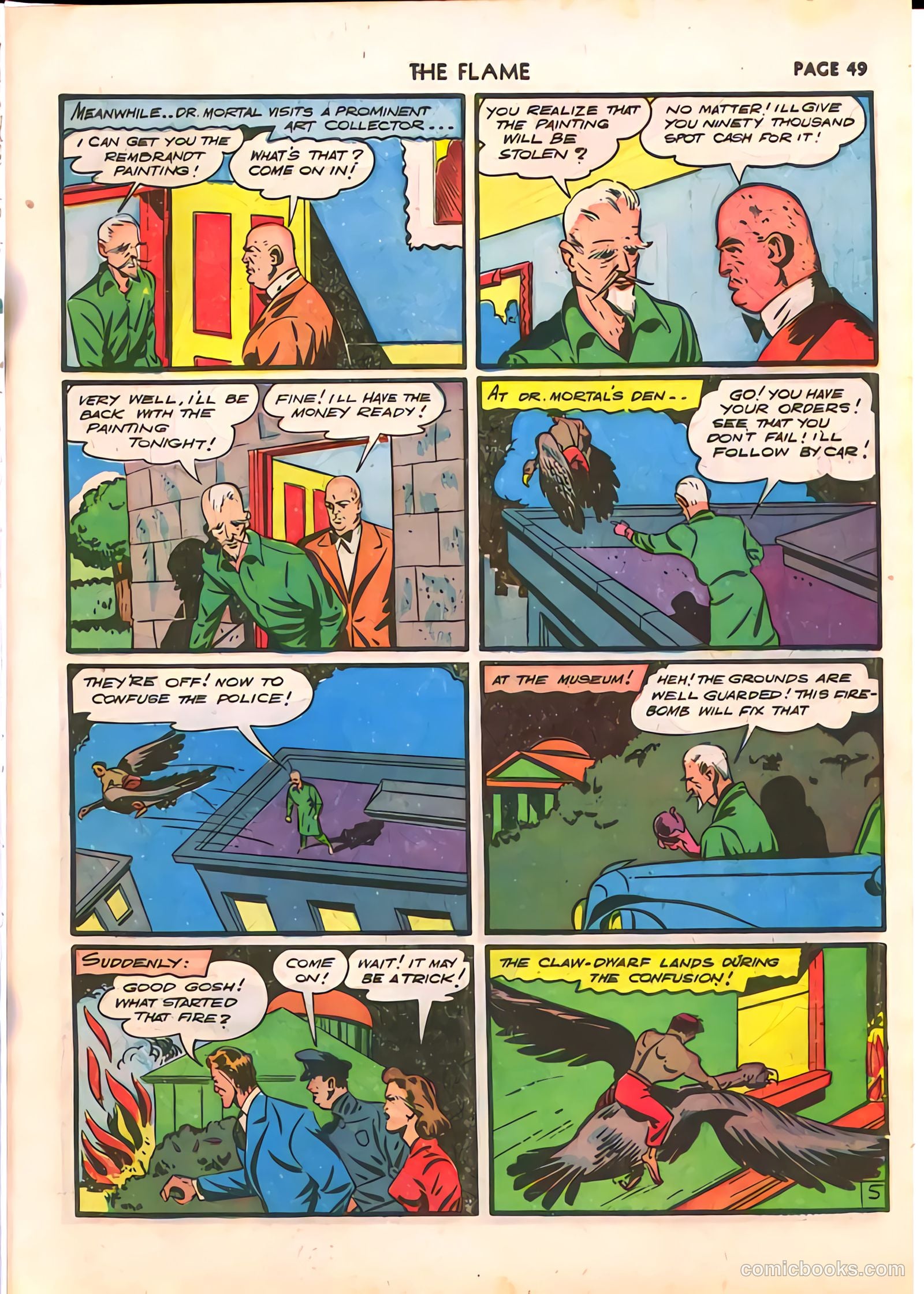 The Flame #4 (1941) — page 49 of 67