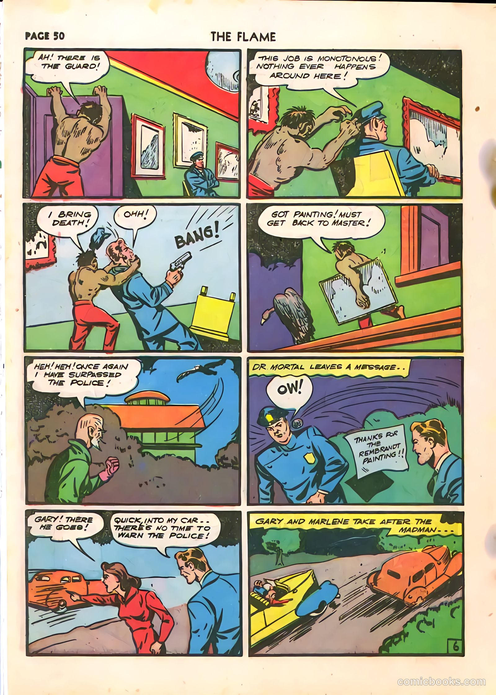 The Flame #4 (1941) — page 50 of 67