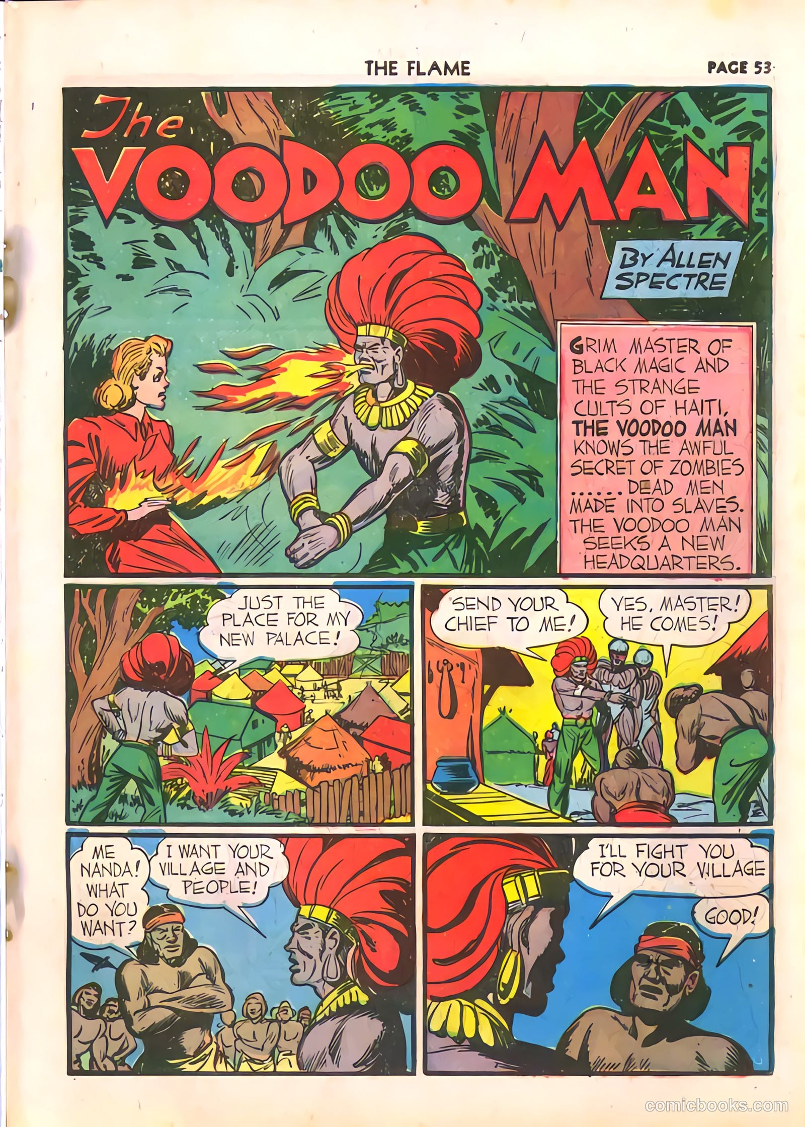 The Flame #4 (1941) — page 53 of 67