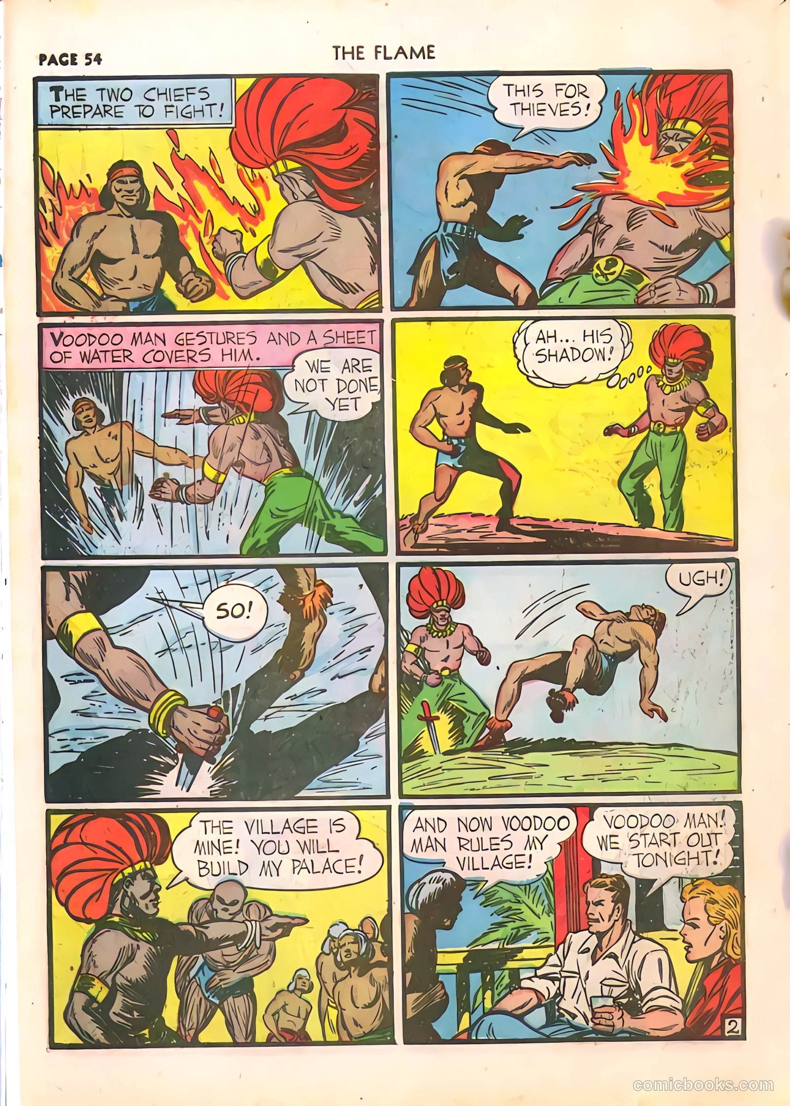 The Flame #4 (1941) — page 54 of 67