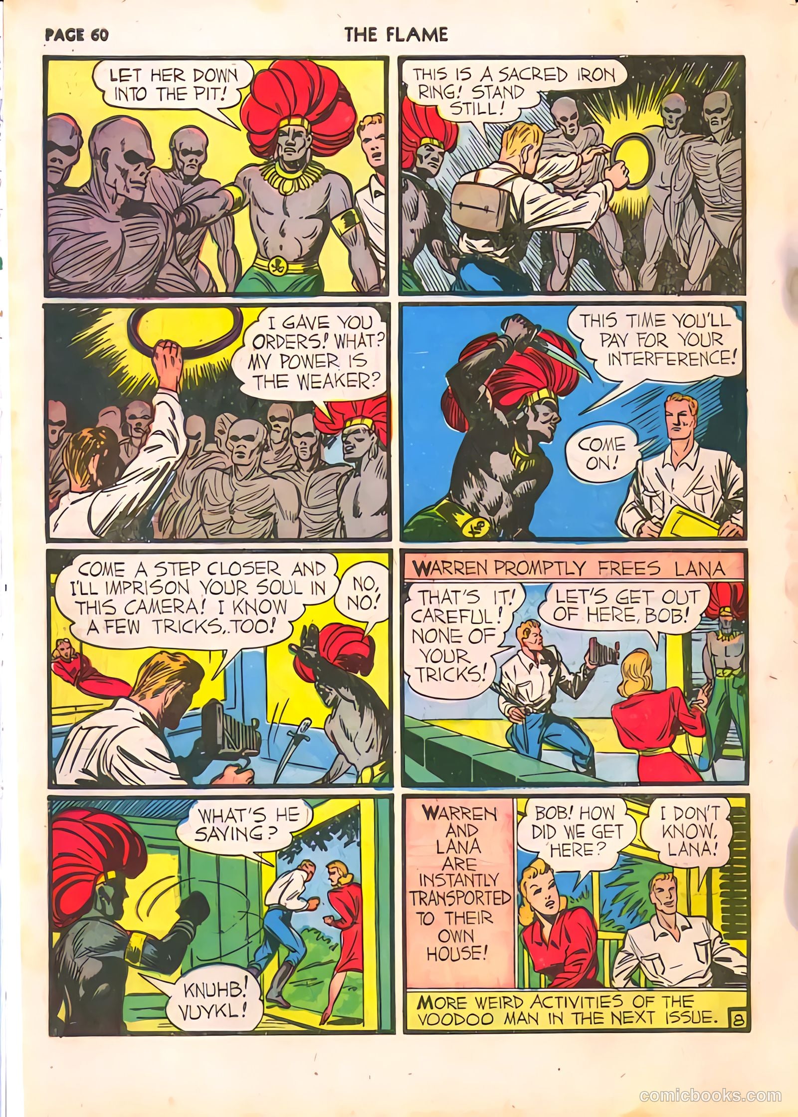 The Flame #4 (1941) — page 60 of 67