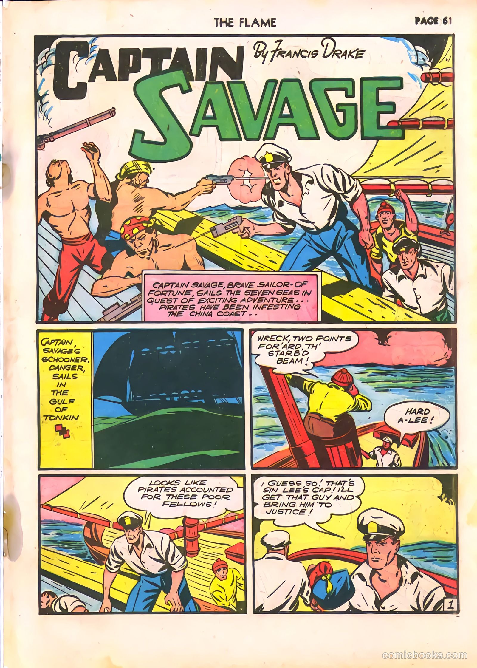 The Flame #4 (1941) — page 61 of 67