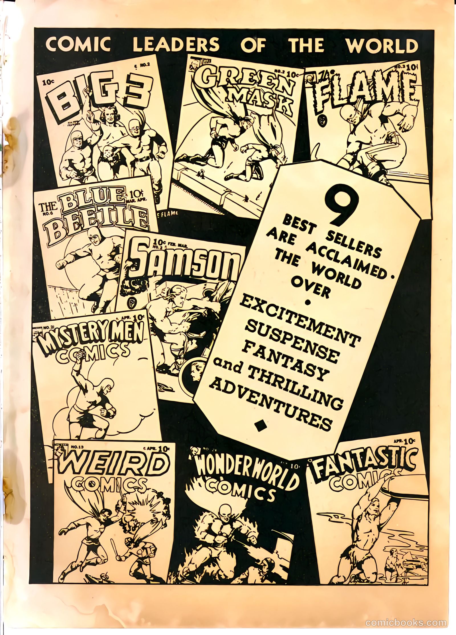 The Flame #4 (1941) — page 65 of 67