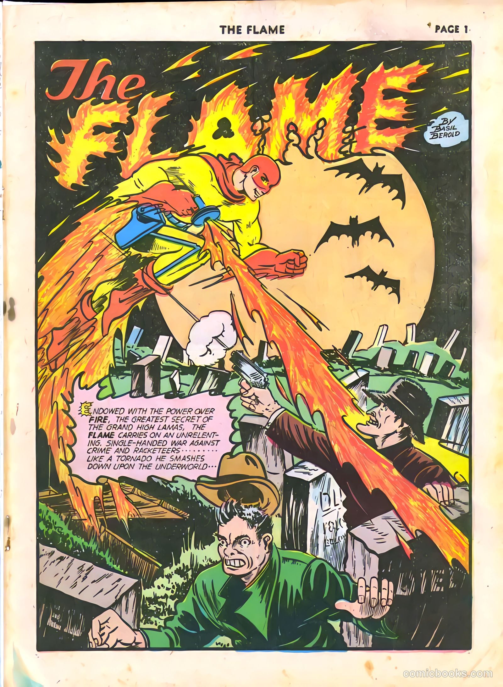 The Flame #5 (1941) — page 3 of 67