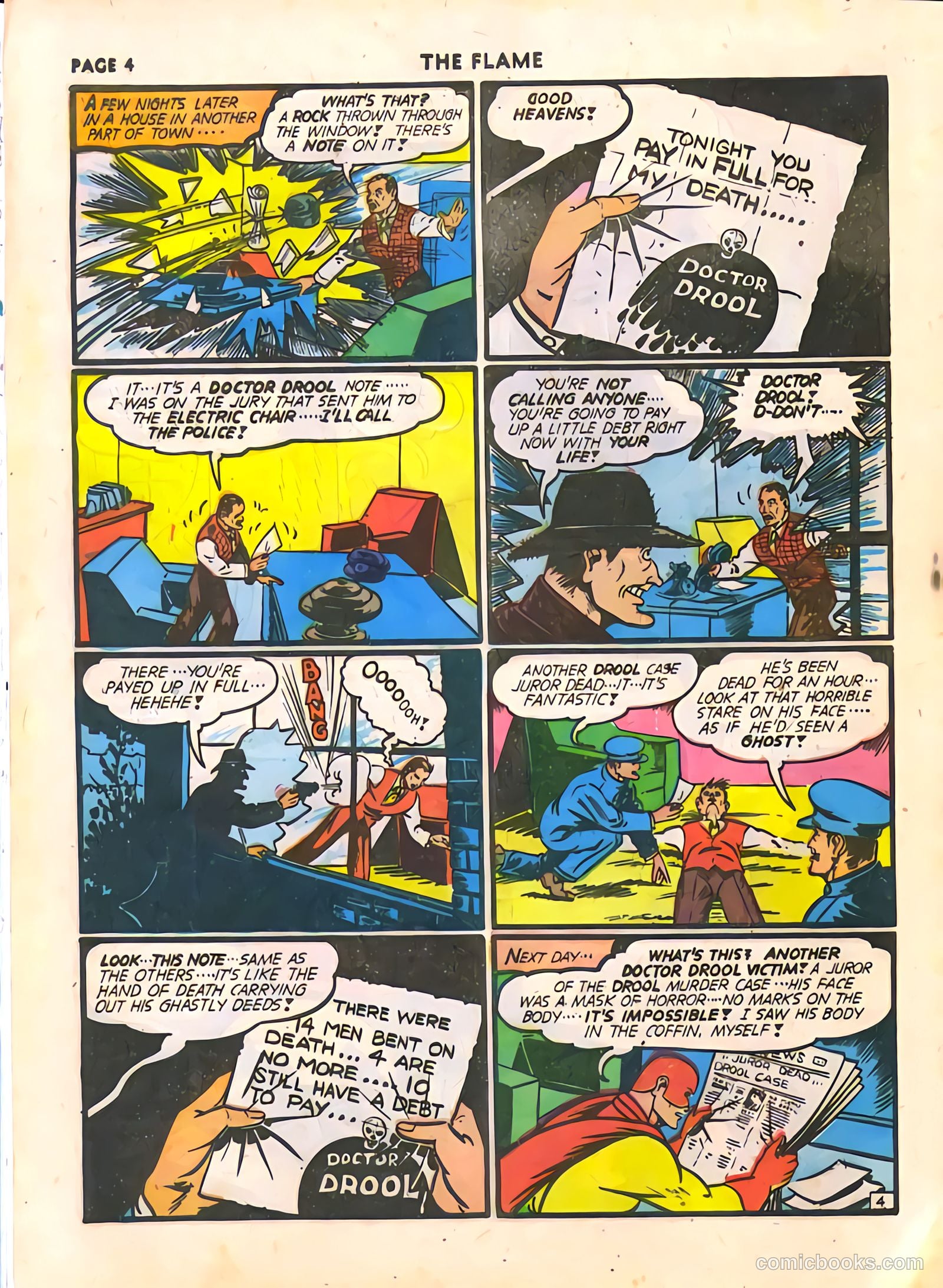 The Flame #5 (1941) — page 6 of 67