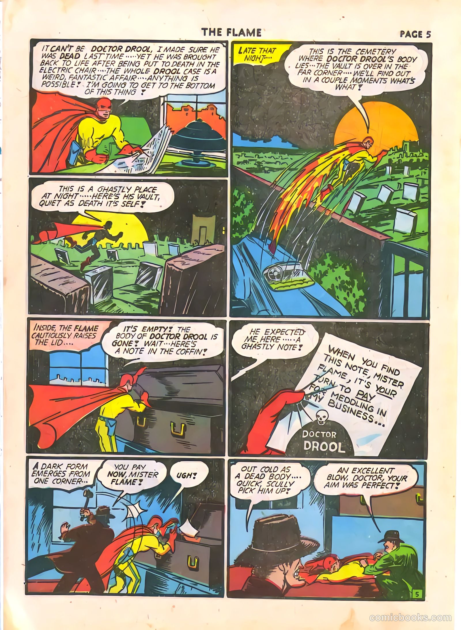 The Flame #5 (1941) — page 7 of 67