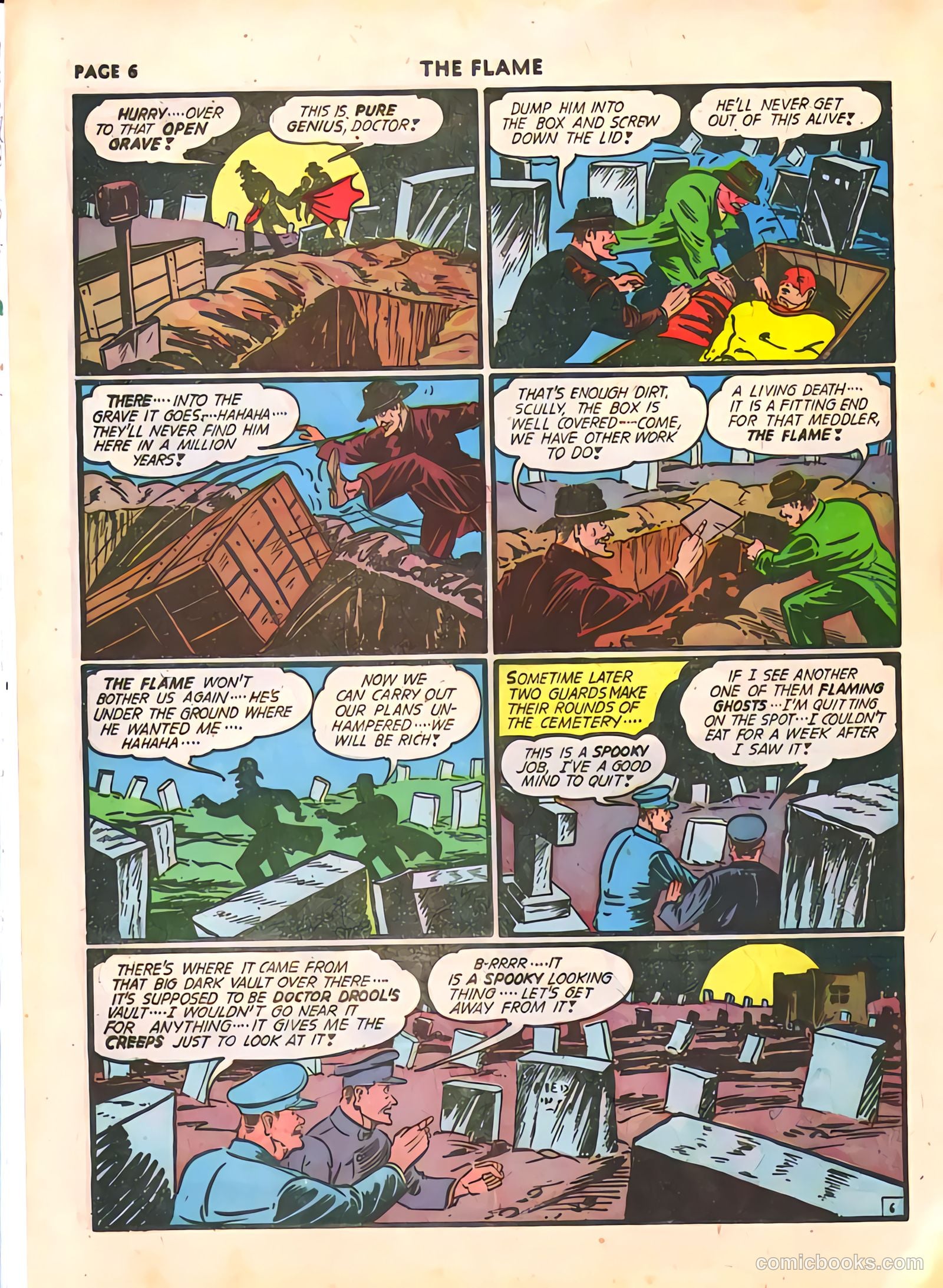 The Flame #5 (1941) — page 8 of 67